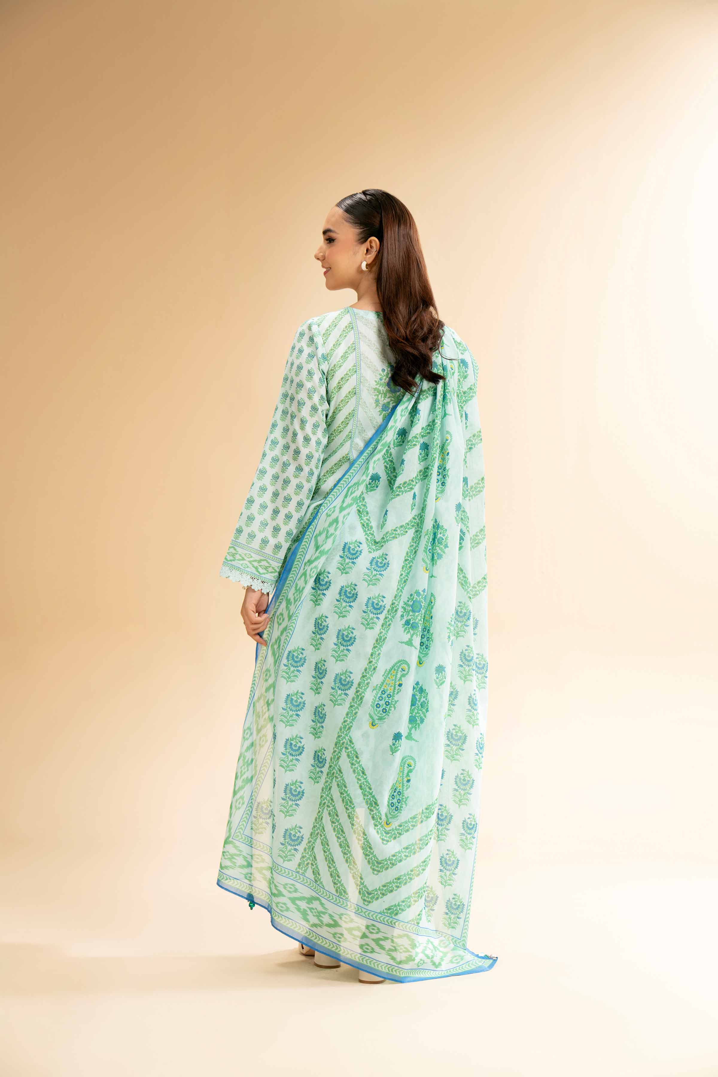 3 Piece - Digital Printed Suit - 42501592 for Women - Unstitched Collection | Nishat | Shop Online