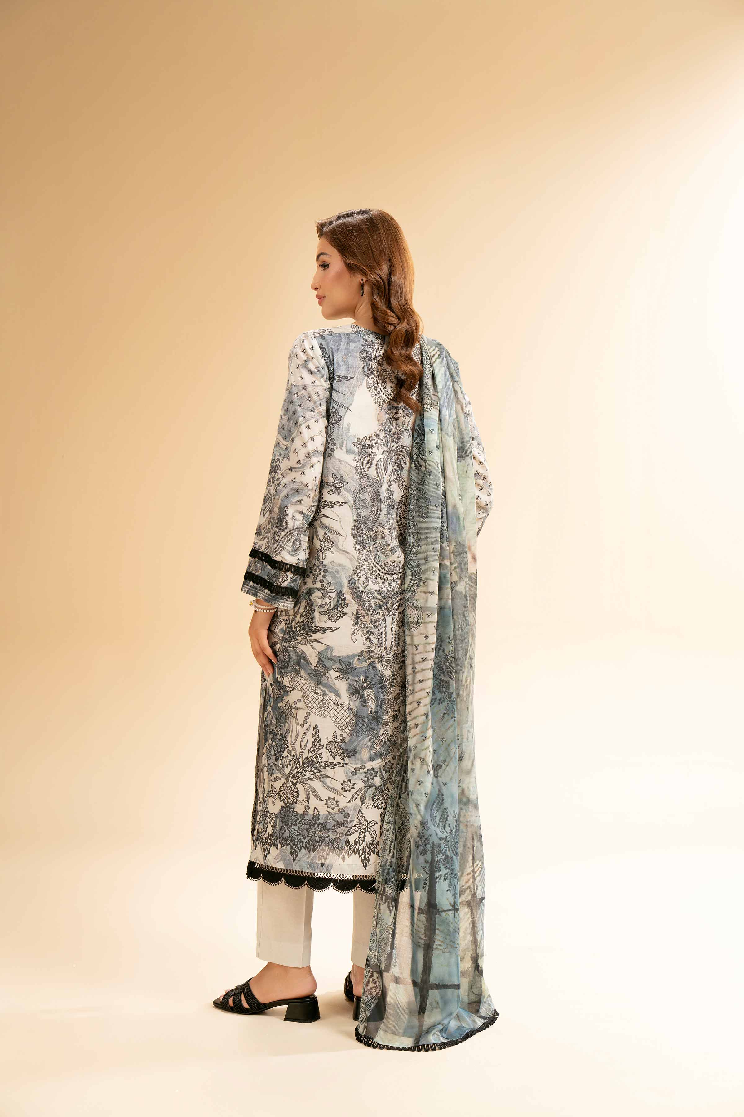 3 Piece - Digital Printed Suit - 42501595 for Women - Unstitched Collection | Nishat | Shop Online