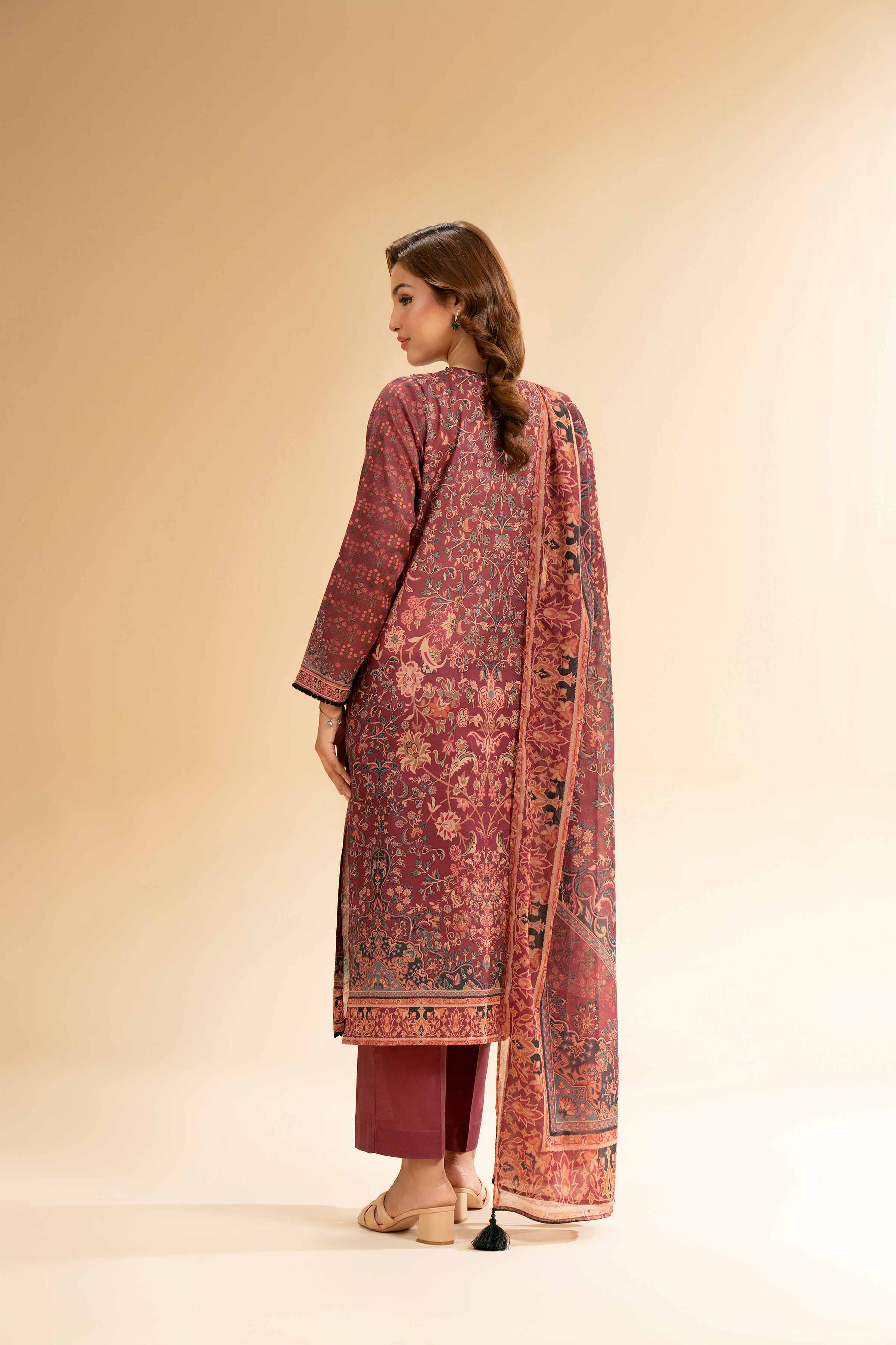 3 Piece - Digital Printed Suit - 42501600 for Women - Unstitched Collection | Nishat | Shop Online