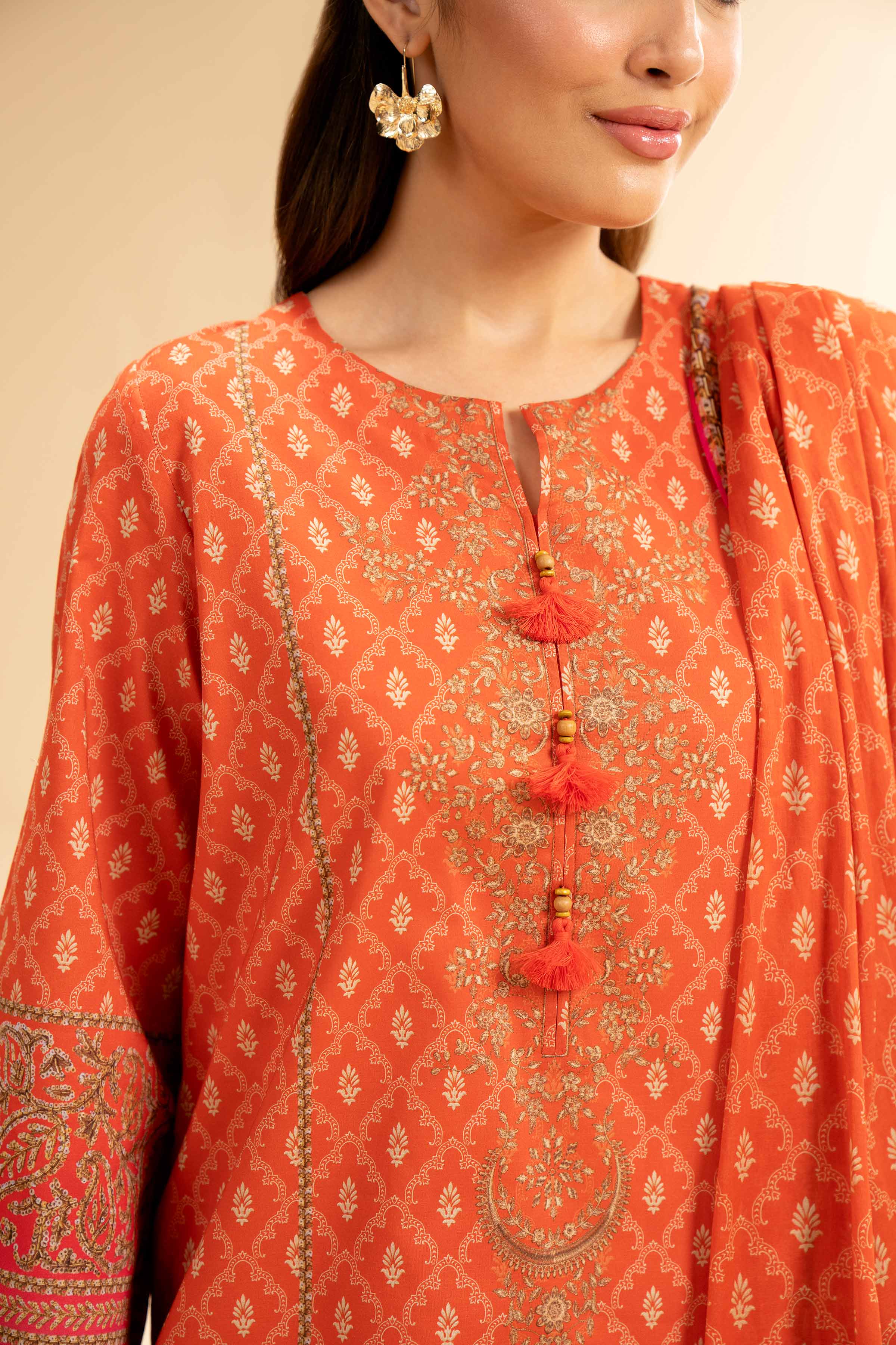 3 Piece - Digital Printed Suit - 42501607 for Women - Unstitched Collection | Nishat | Shop Online