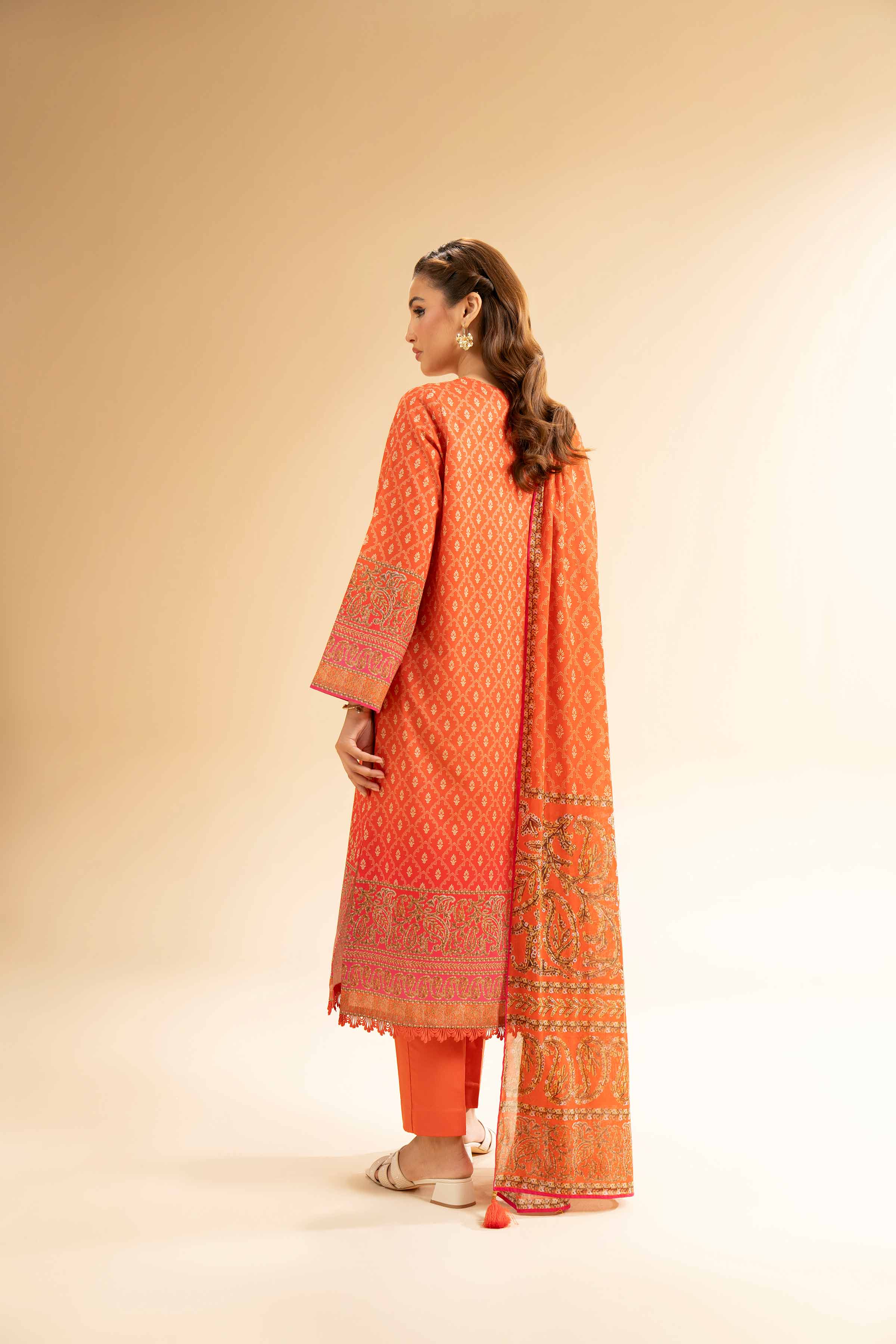 3 Piece - Digital Printed Suit - 42501607 for Women - Unstitched Collection | Nishat | Shop Online