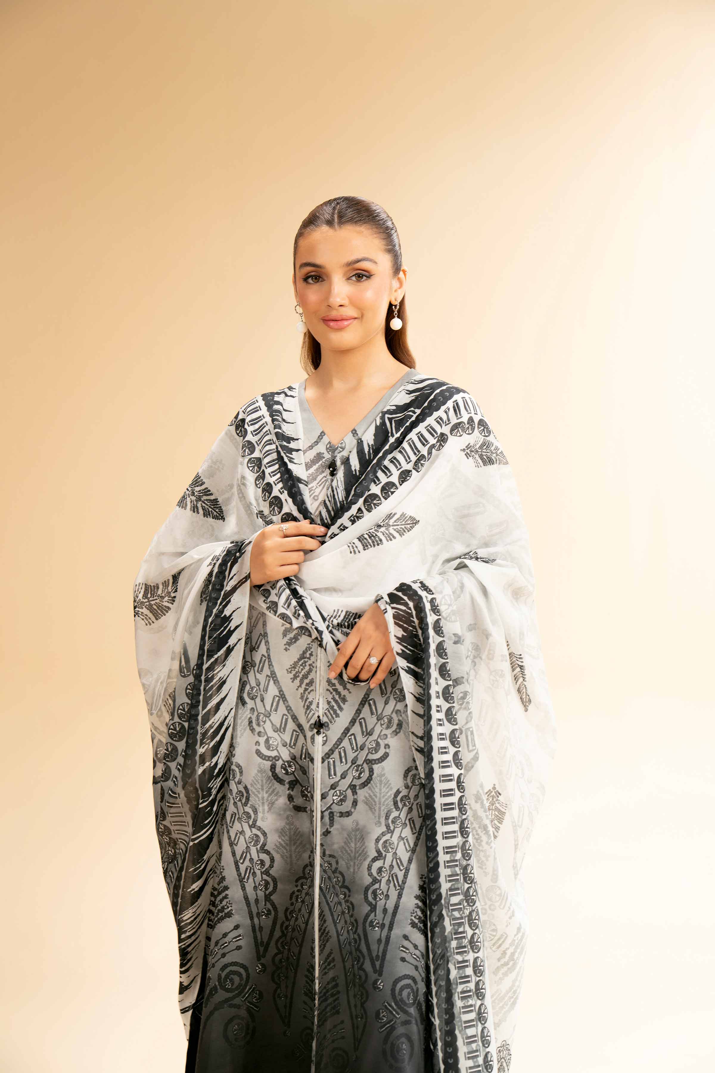 3 Piece - Digital Printed Suit - 42501608 for Women - Unstitched Collection | Nishat | Shop Online
