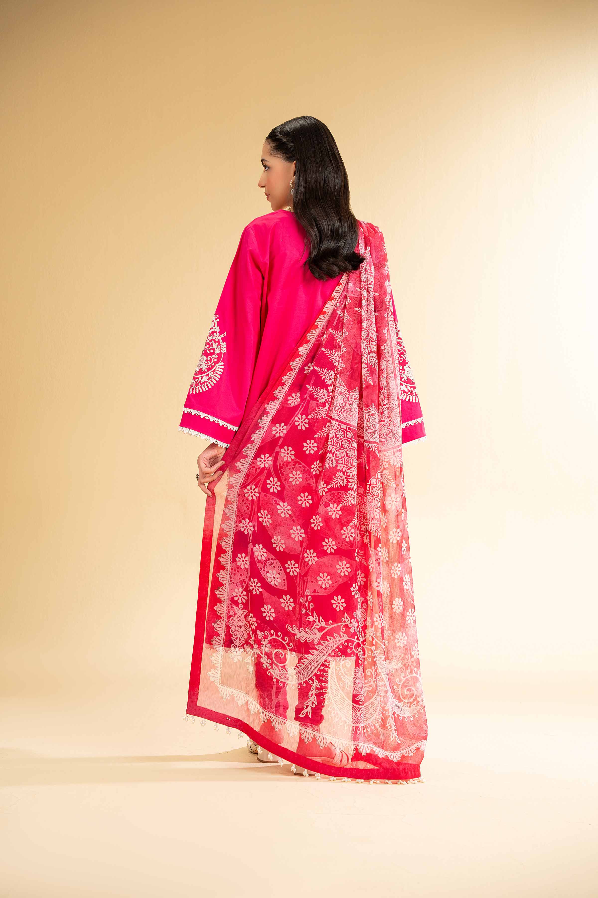 3 Piece - Digital Printed Embroidered Suit - 42501614 for Women - Unstitched Collection | Nishat | Shop Online