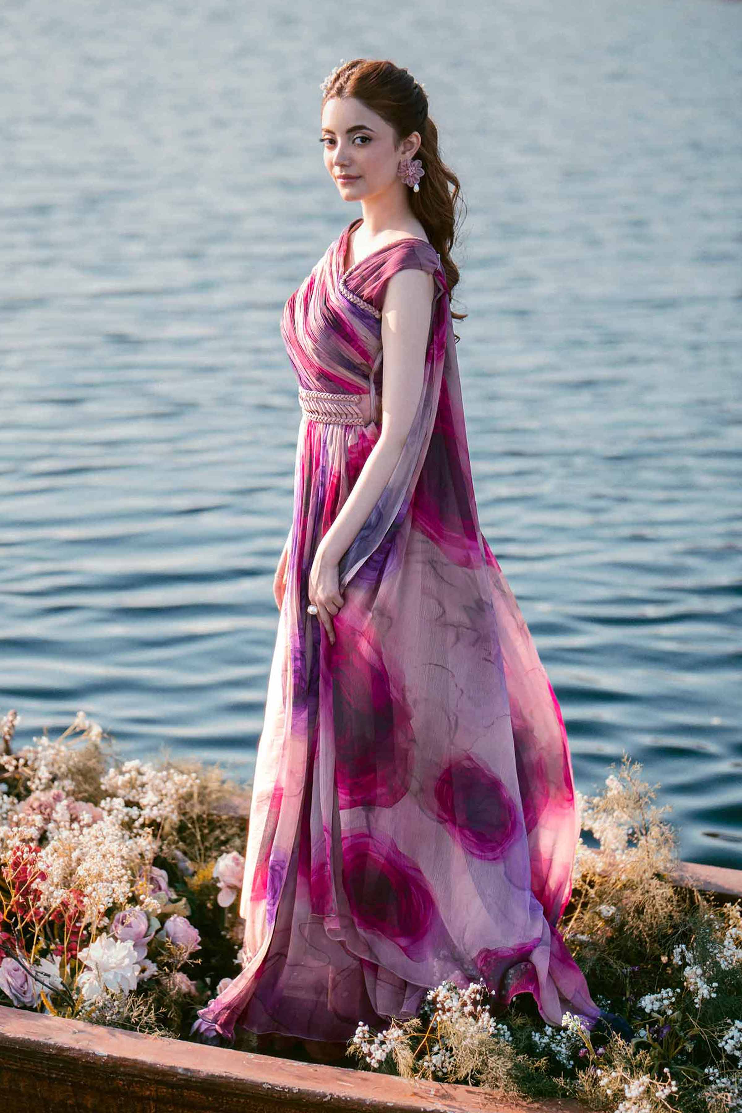 3 Piece - Digital Printed Embroidered Suit - 42501618 for Women - Unstitched Collection | Nishat | Shop Online