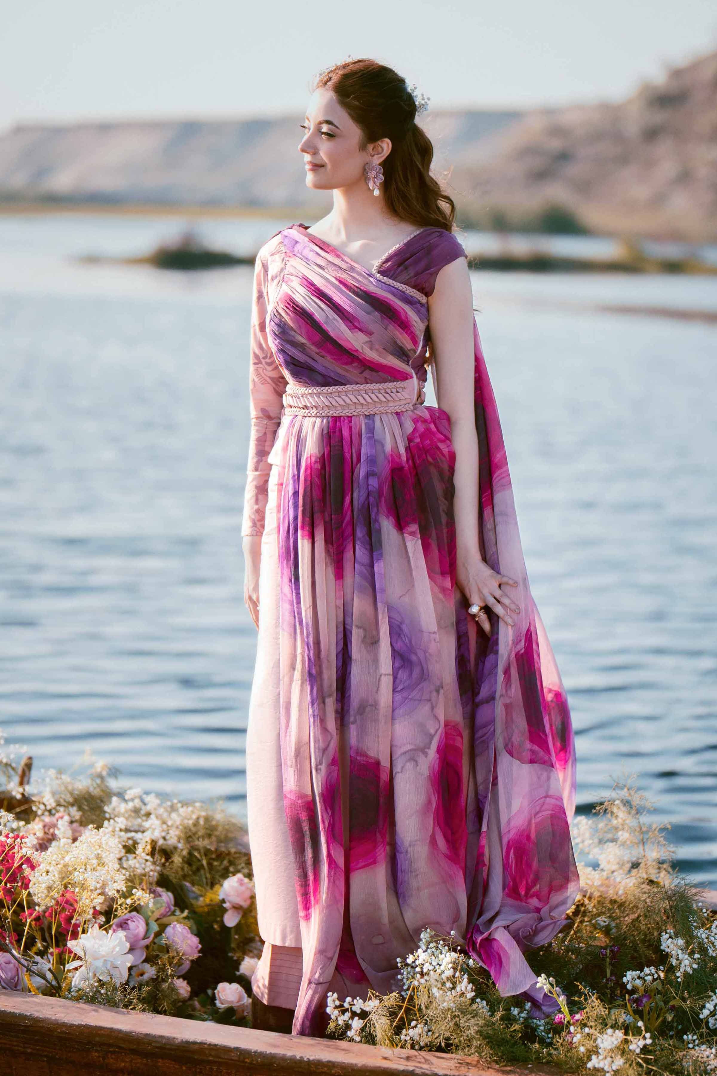 3 Piece - Digital Printed Embroidered Suit - 42501618 for Women - Unstitched Collection | Nishat | Shop Online