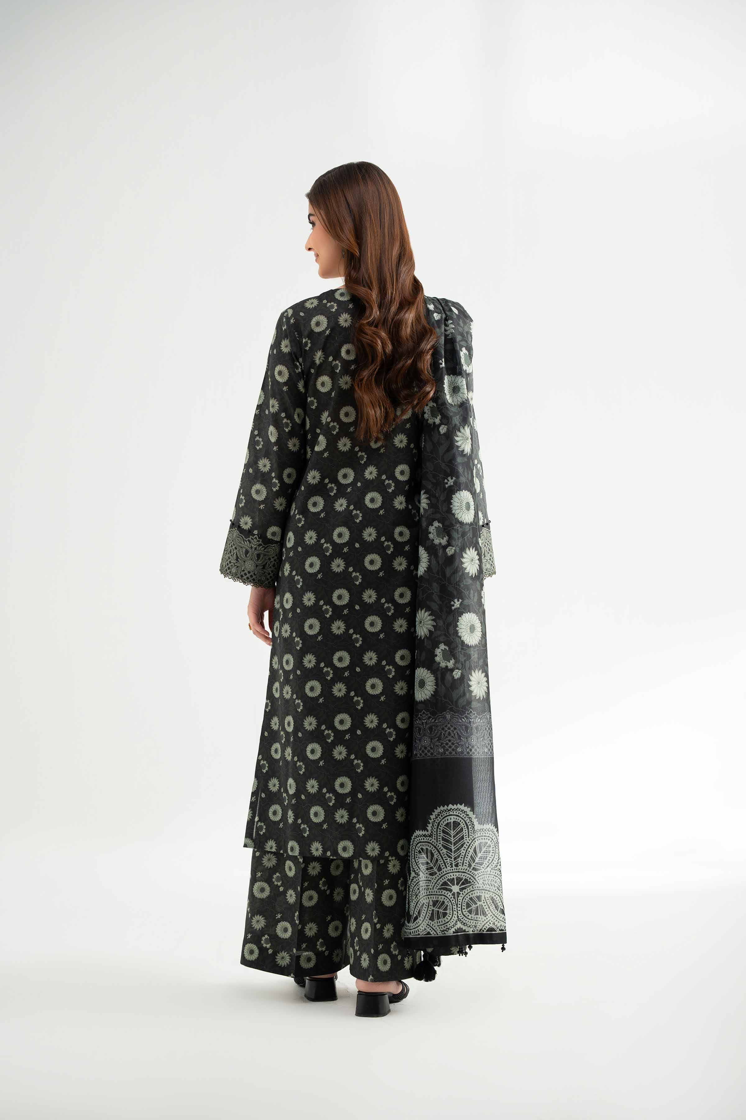 3 Piece - Digital Printed Embroidered Suit - 42501620 for Women - Unstitched Collection | Nishat | Shop Online