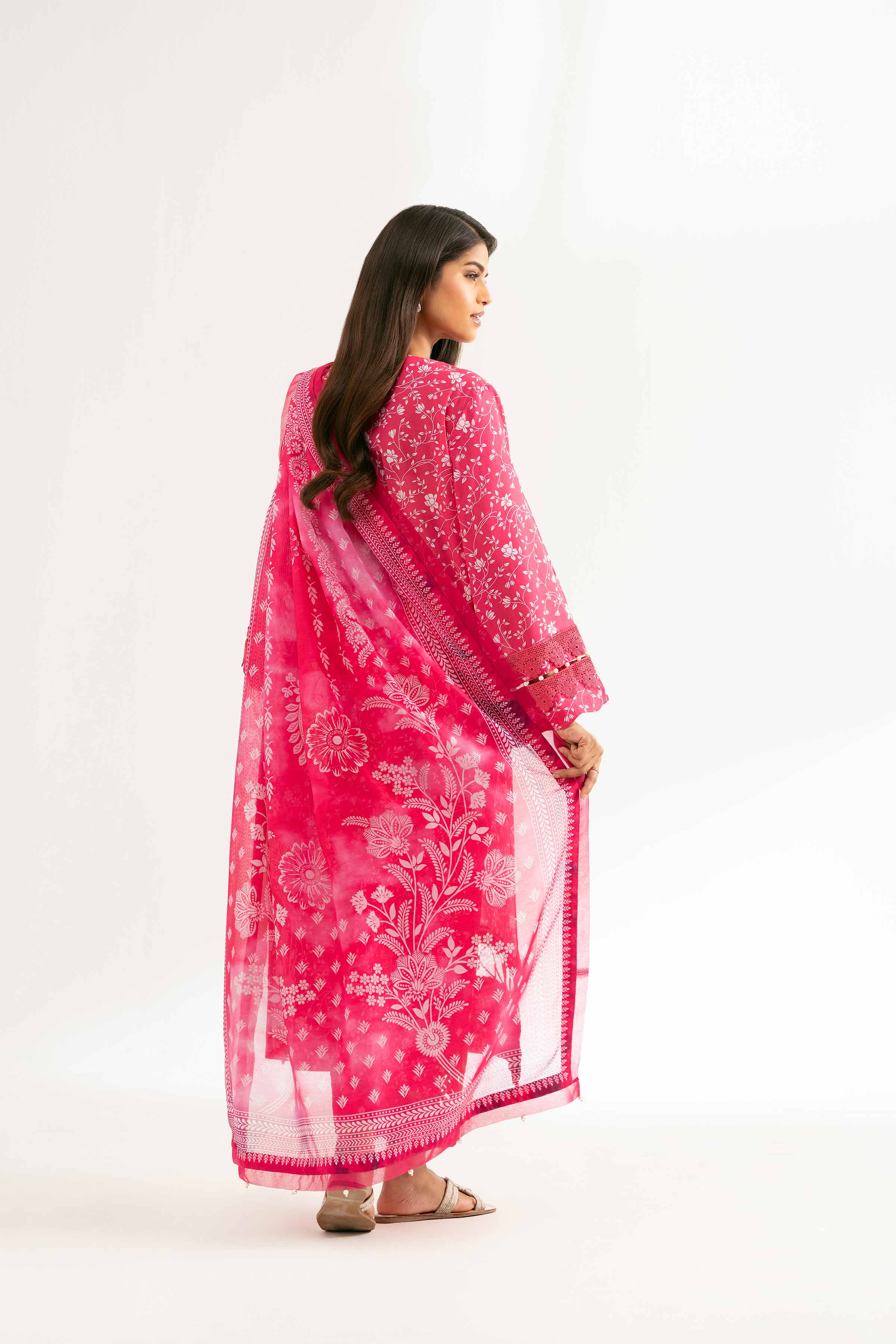3 Piece - Digital Printed Embroidered Suit - 42501627 for Women - Unstitched Collection | Nishat | Shop Online