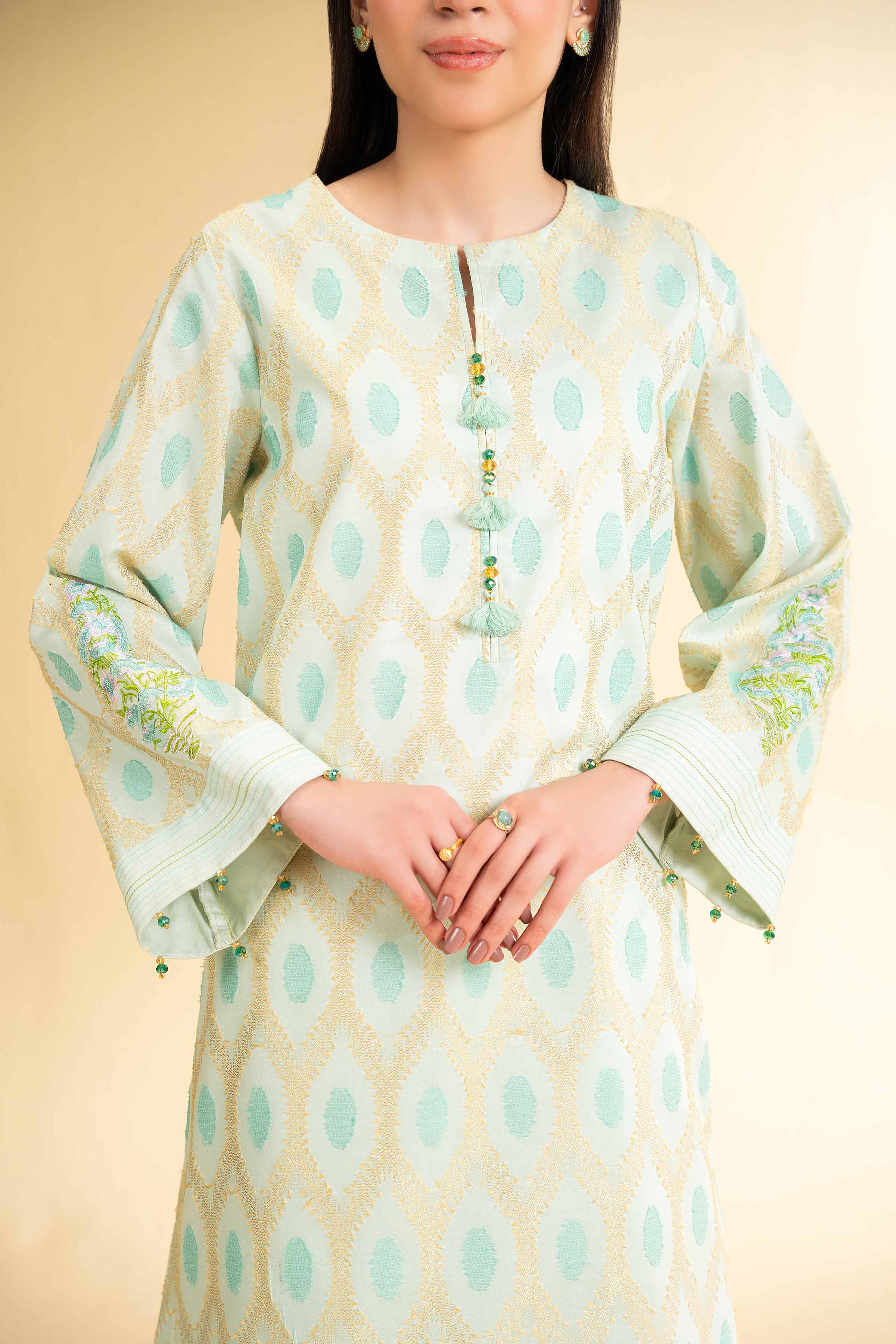 3 Piece - Digital Printed Embroidered Suit - 42501629 for Women - Unstitched Collection | Nishat | Shop Online
