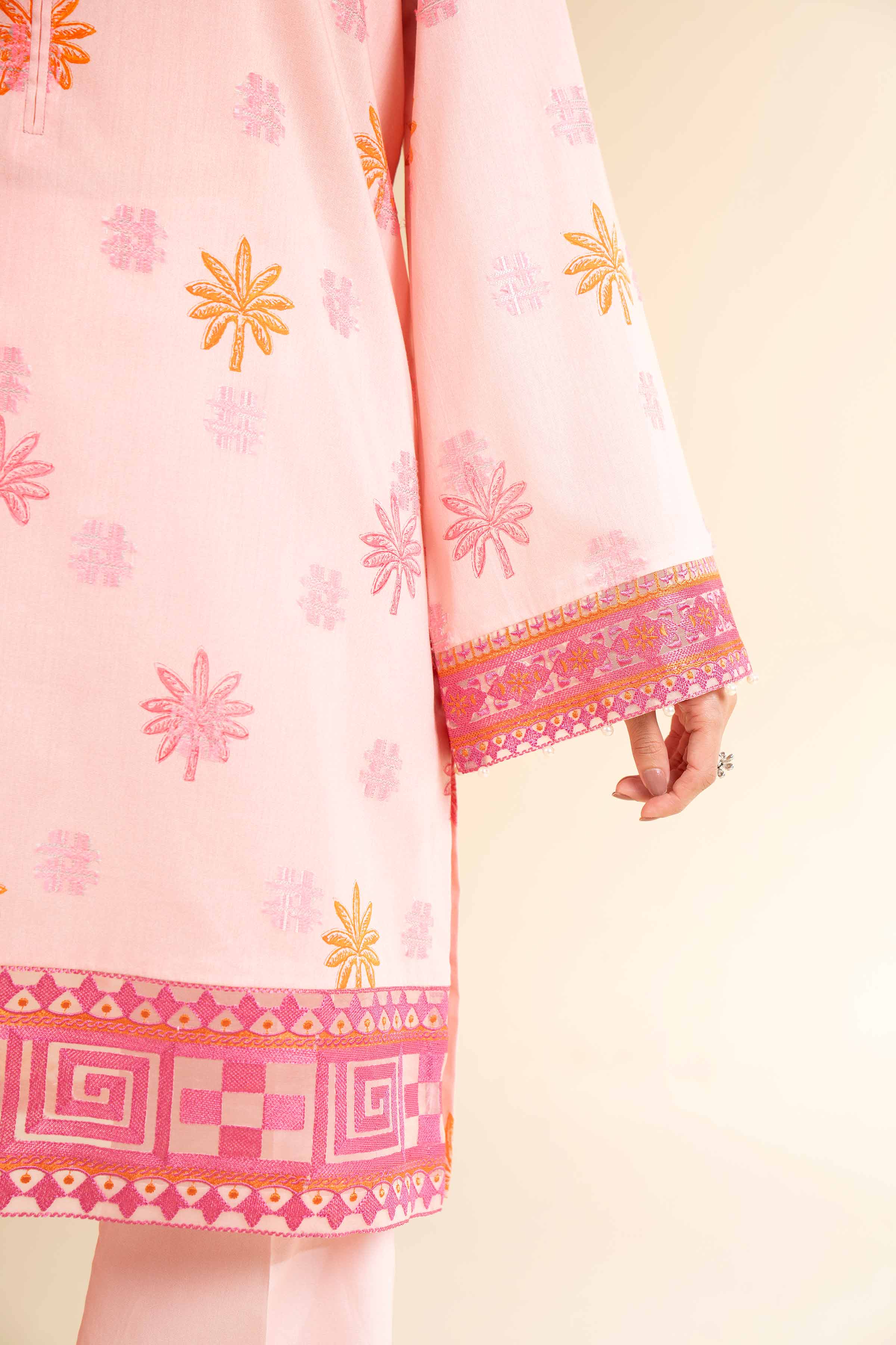 3 Piece - Digital Printed Embroidered Suit - 42501631 for Women - Unstitched Collection | Nishat | Shop Online