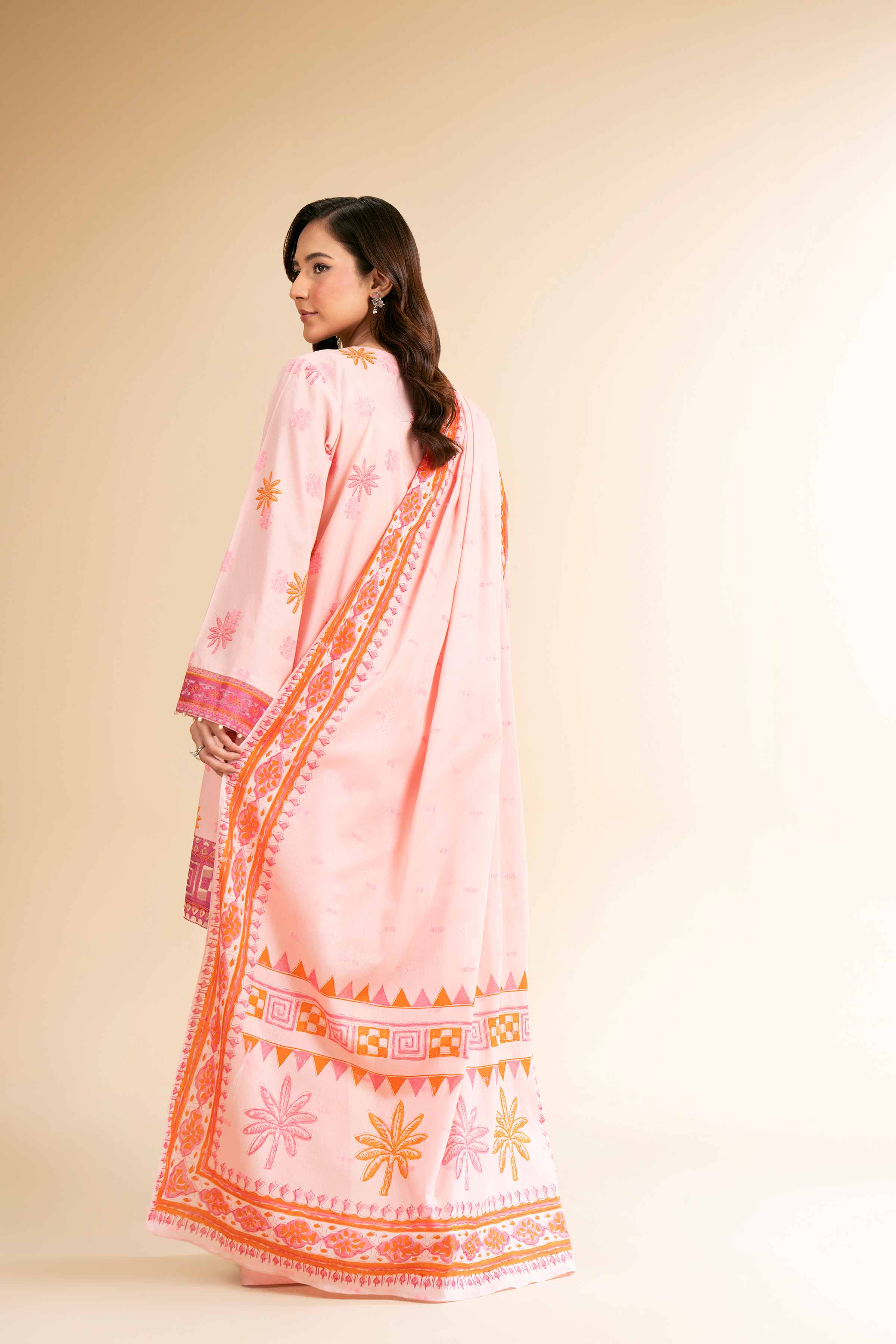 3 Piece - Digital Printed Embroidered Suit - 42501631 for Women - Unstitched Collection | Nishat | Shop Online