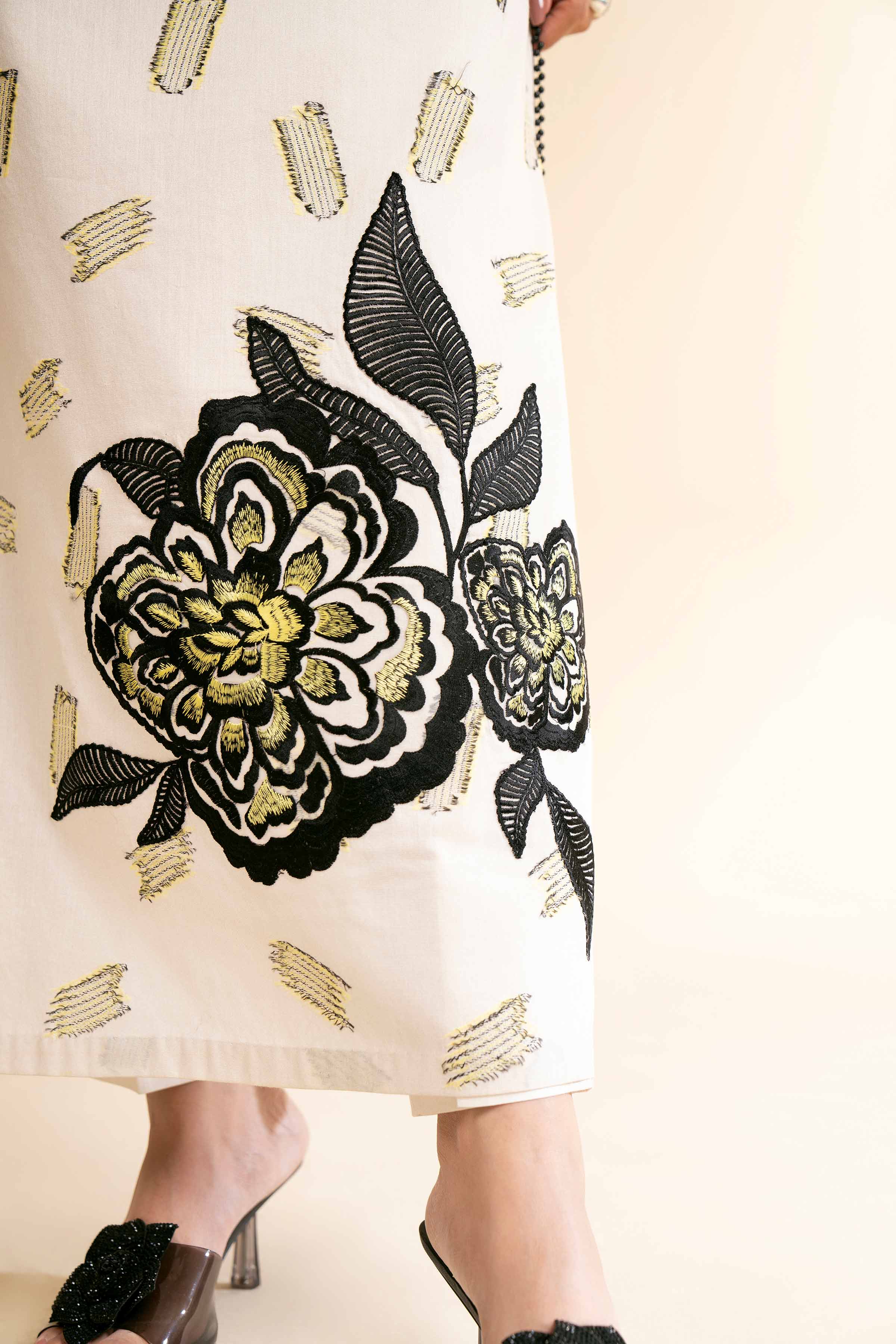 3 Piece - Digital Printed Embroidered Suit - 42501632 for Women - Unstitched Collection | Nishat | Shop Online