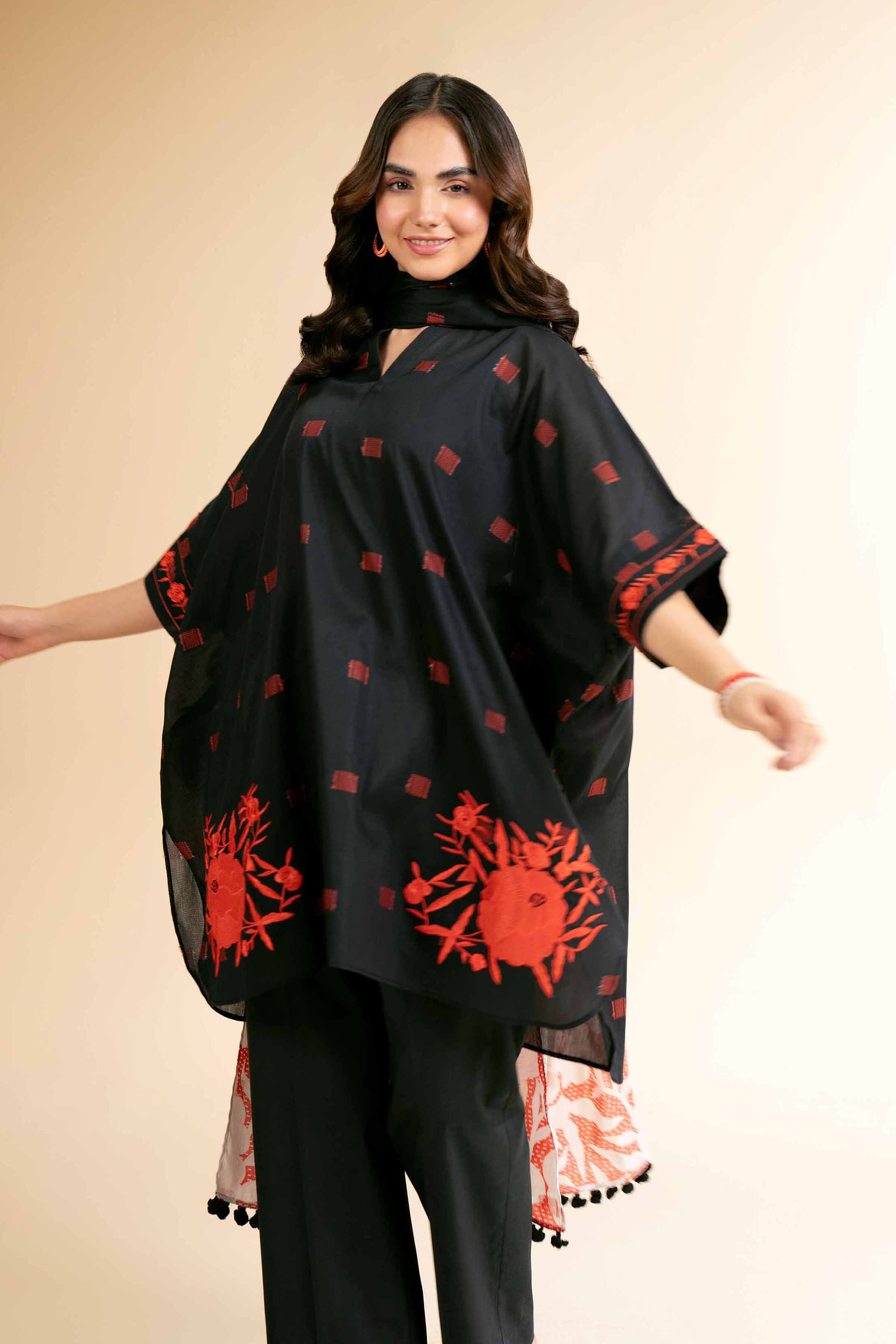 3 Piece - Digital Printed Embroidered Suit - 42501634 for Women - Unstitched Collection | Nishat | Shop Online