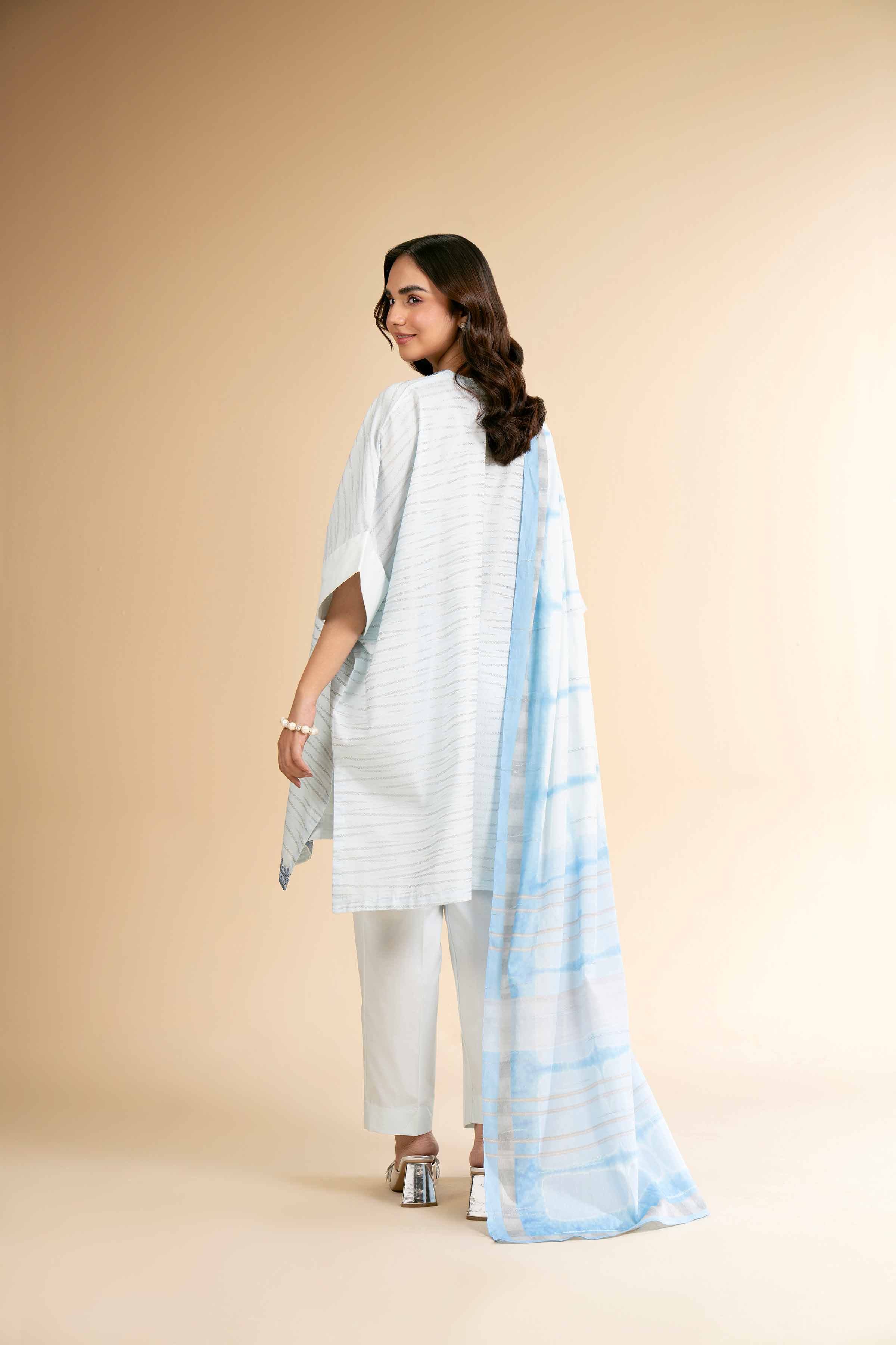 3 Piece - Digital Printed Embroidered Suit - 42501636 for Women - Unstitched Collection | Nishat | Shop Online