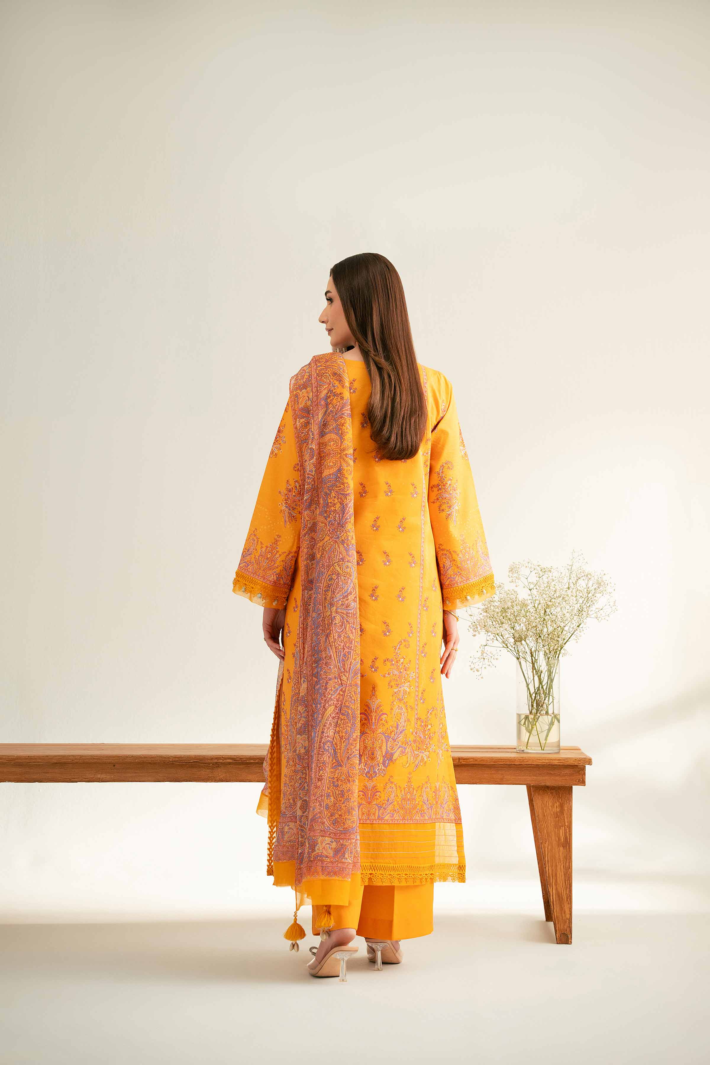 3 Piece - Digital Printed Embroidered Suit - 42501646 for Women - Unstitched Collection | Nishat | Shop Online