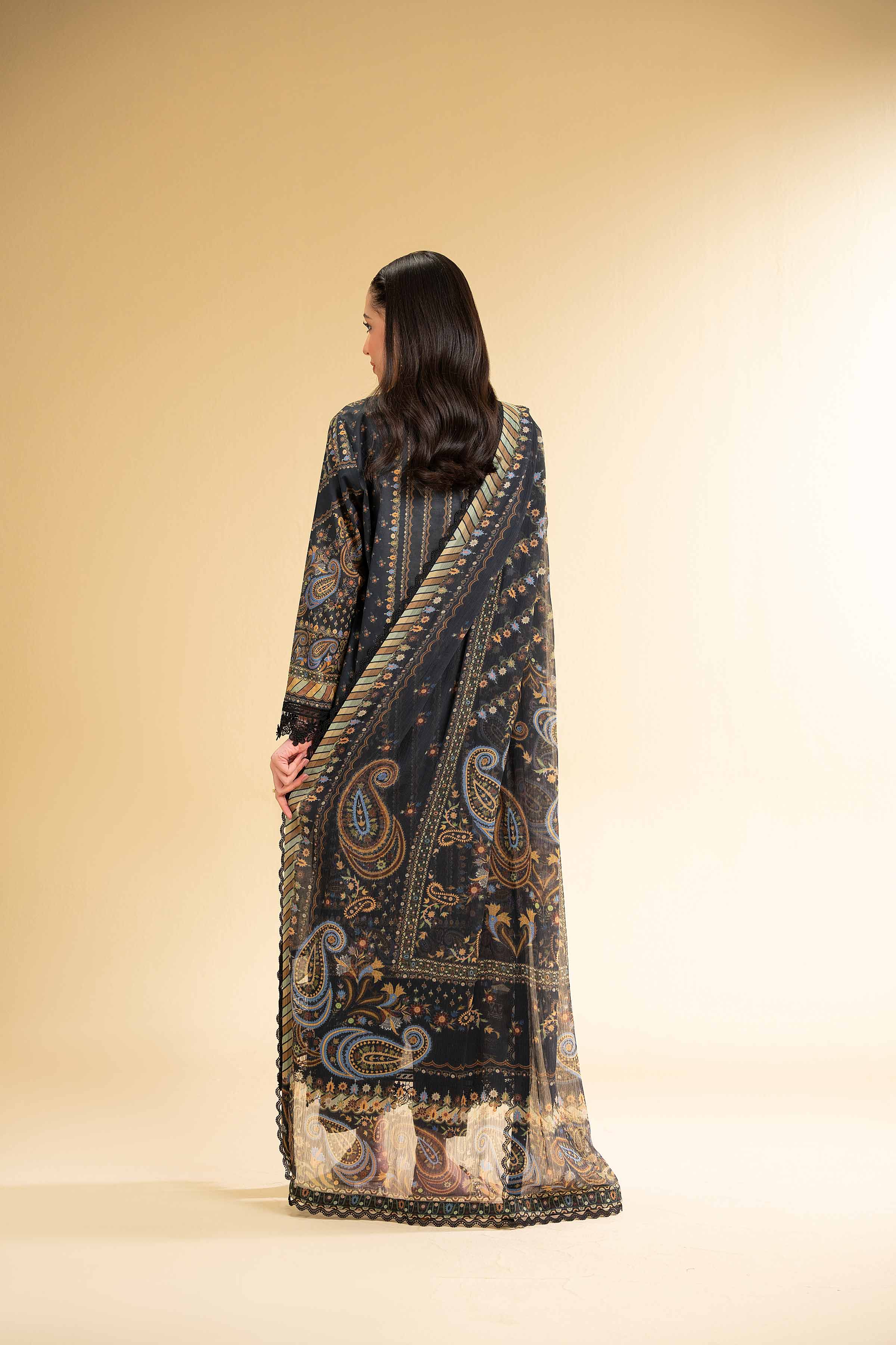 3 Piece - Digital Printed Embroidered Suit - 42501648 for Women - Unstitched Collection | Nishat | Shop Online
