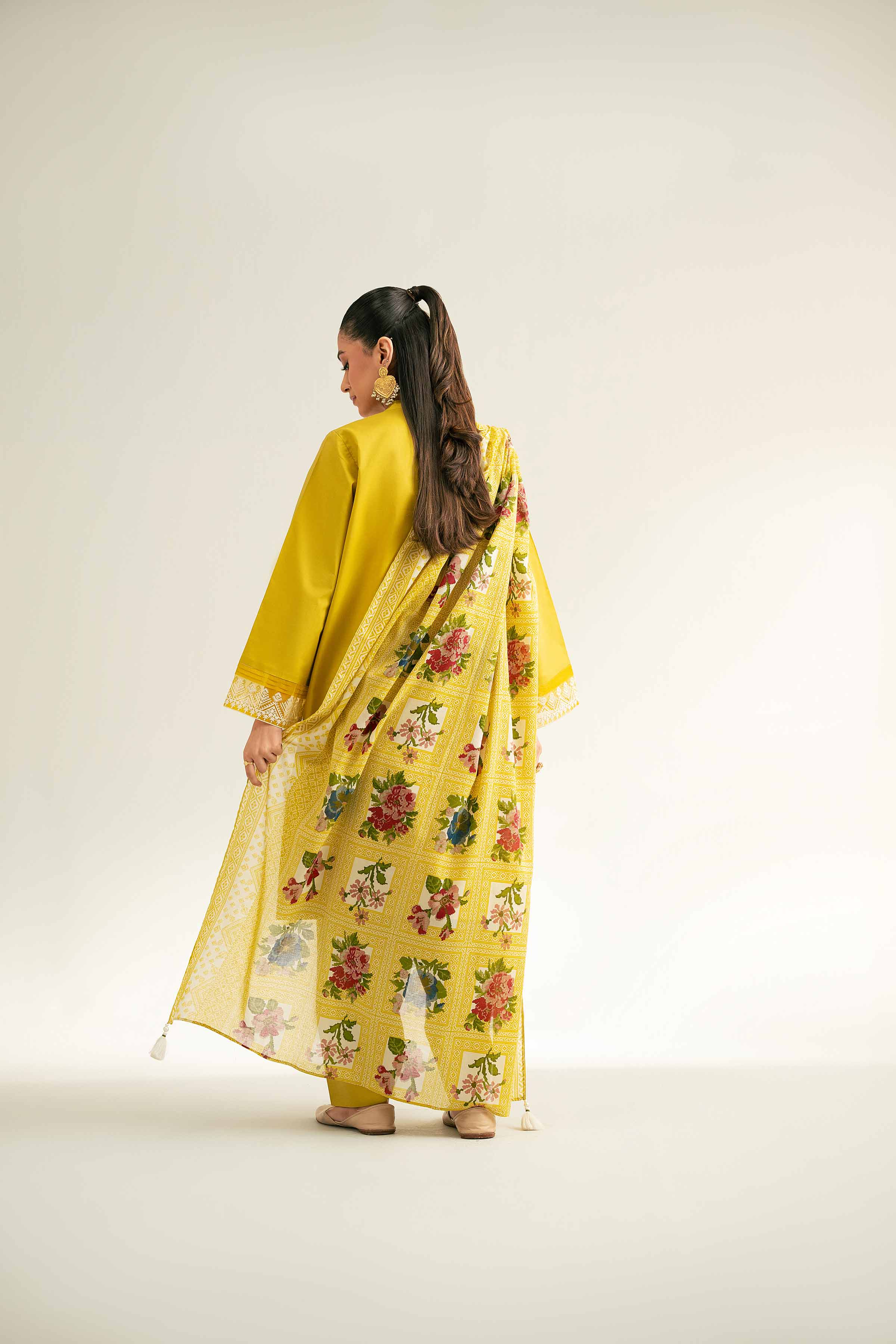 3 Piece - Printed Embroidered Suit - 42501649 for Women - Unstitched Collection | Nishat | Shop Online