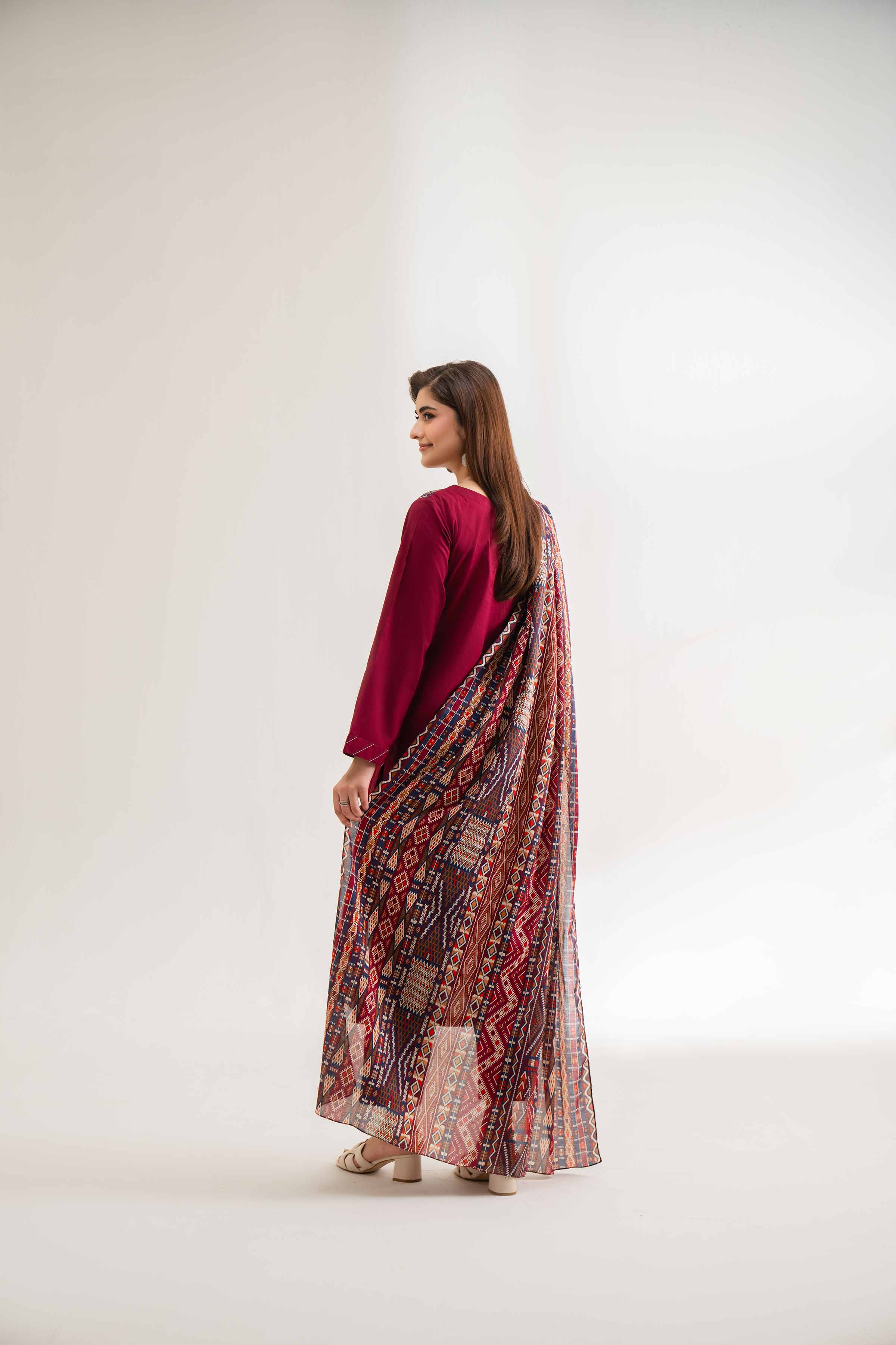 3 Piece - Printed Embroidered Suit - 42501650 for Women - Unstitched Collection | Nishat | Shop Online