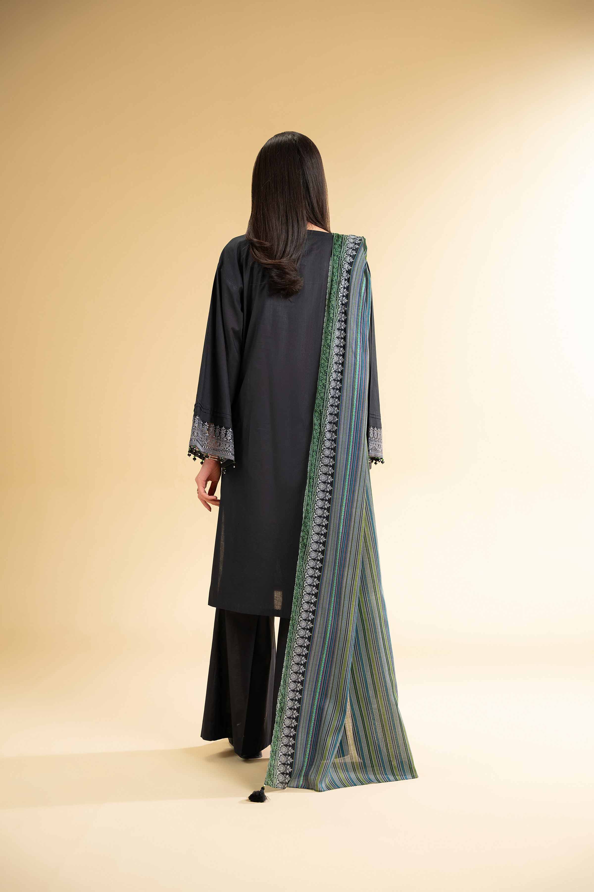 3 Piece - Printed Embroidered Suit - 42501652 for Women - Unstitched Collection | Nishat | Shop Online