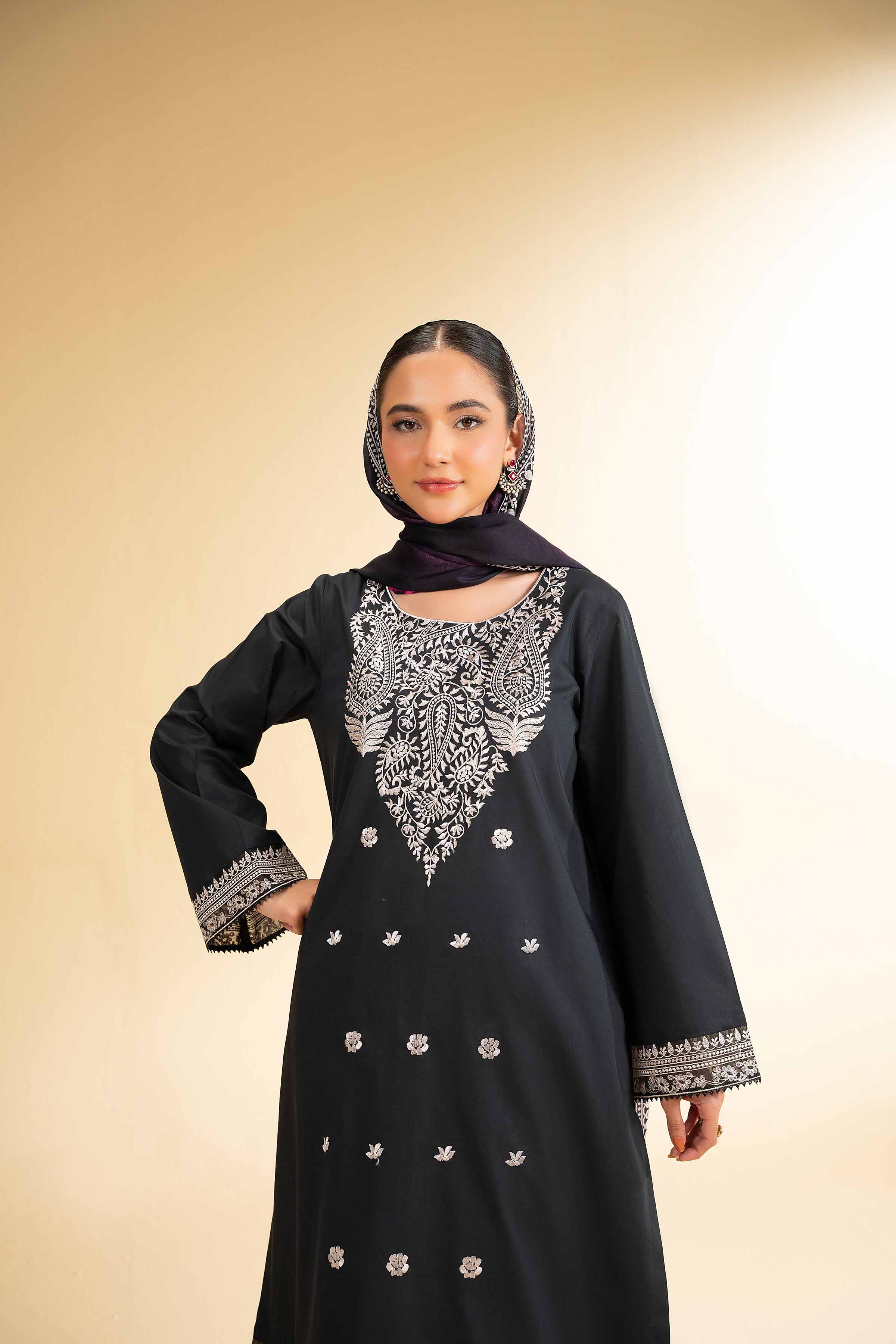 3 Piece - Printed Embroidered Suit - 42501654 for Women - Unstitched Collection | Nishat | Shop Online