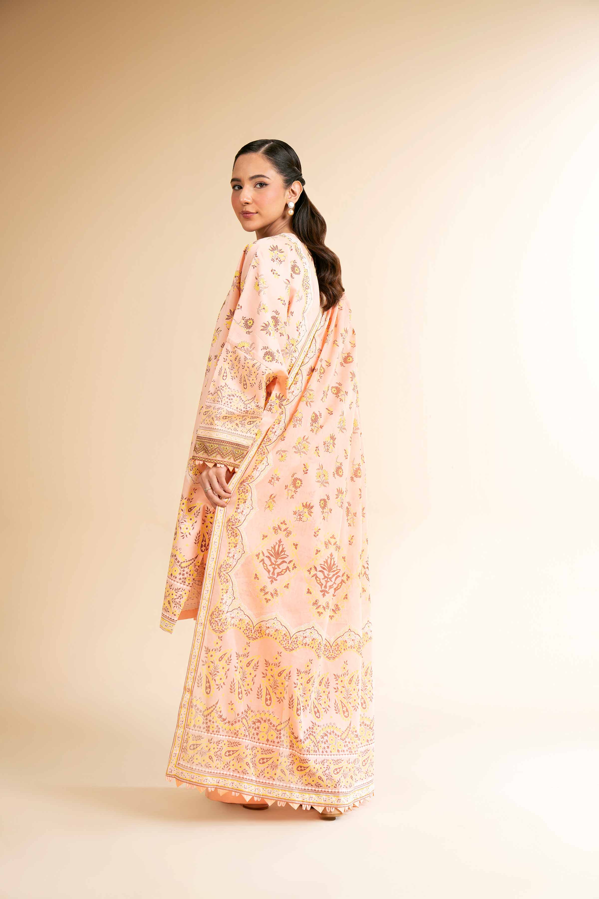 3 Piece - Flatbed Paste Embroidered Suit - 42501665 for Women - Unstitched Collection | Nishat | Shop Online
