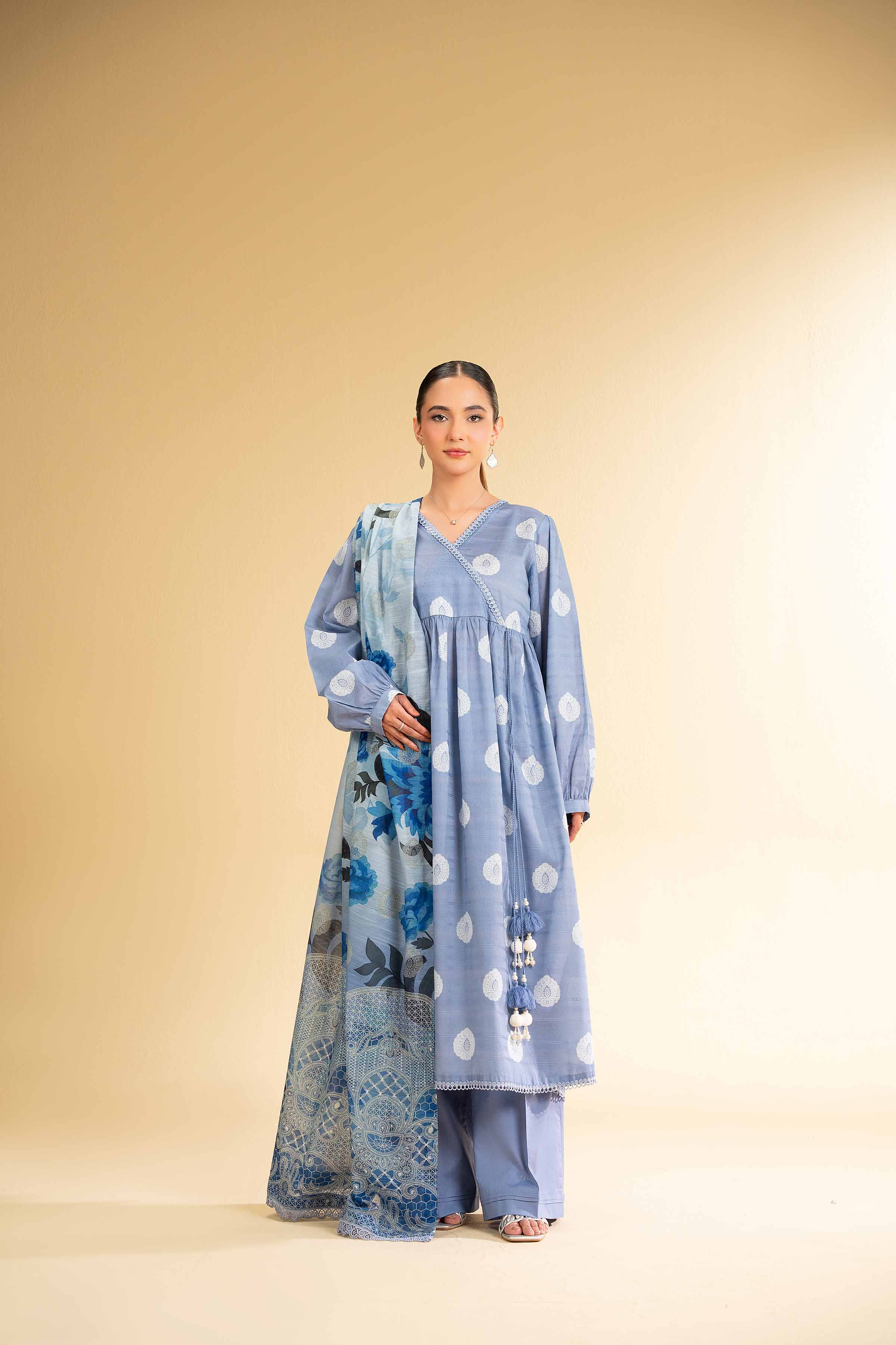 3 Piece - Digital Printed Suit - 42501669 for Women - Unstitched Collection | Nishat | Shop Online