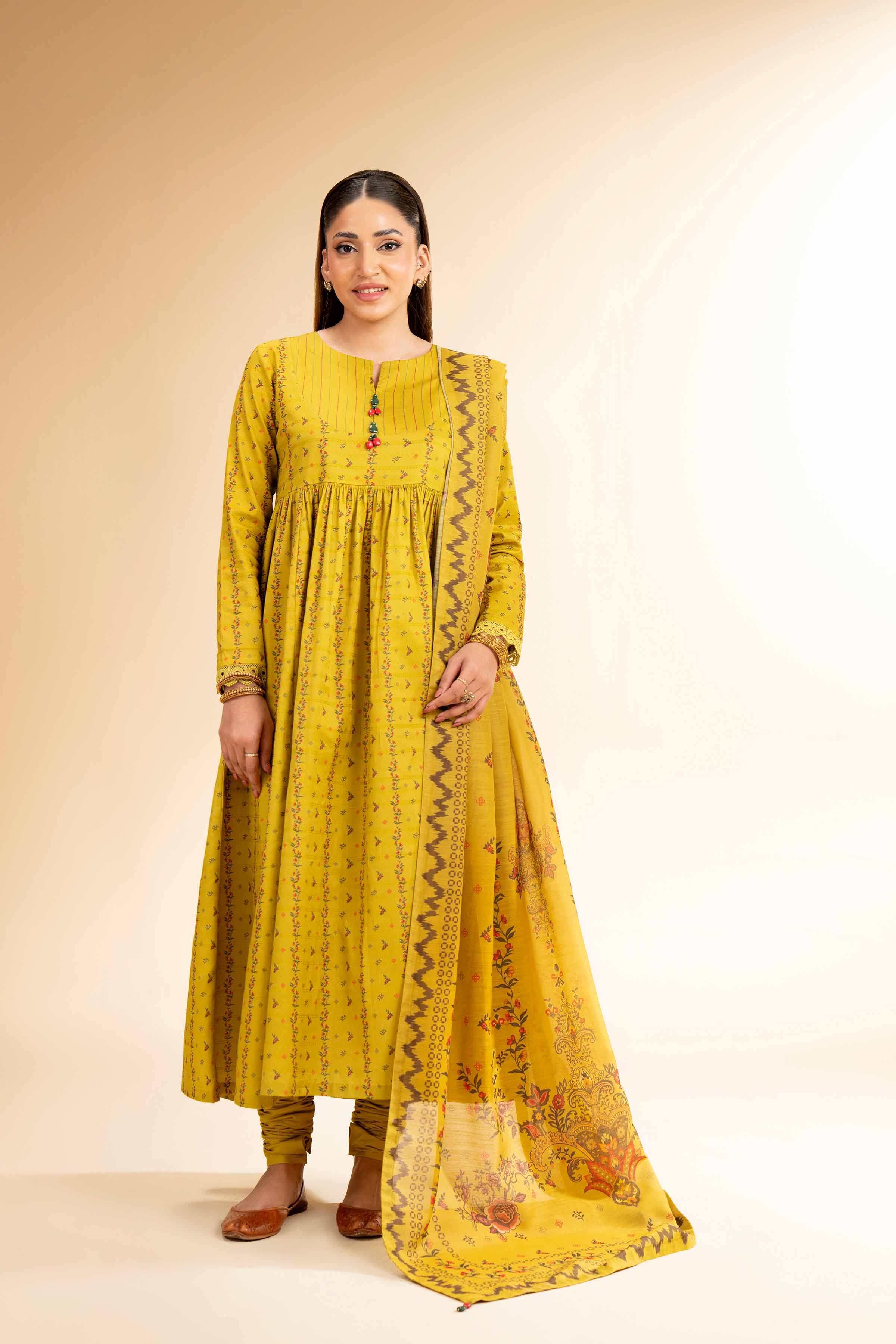 3 Piece - Digital Printed Suit - 42501671 for Women - Unstitched Collection | Nishat | Shop Online