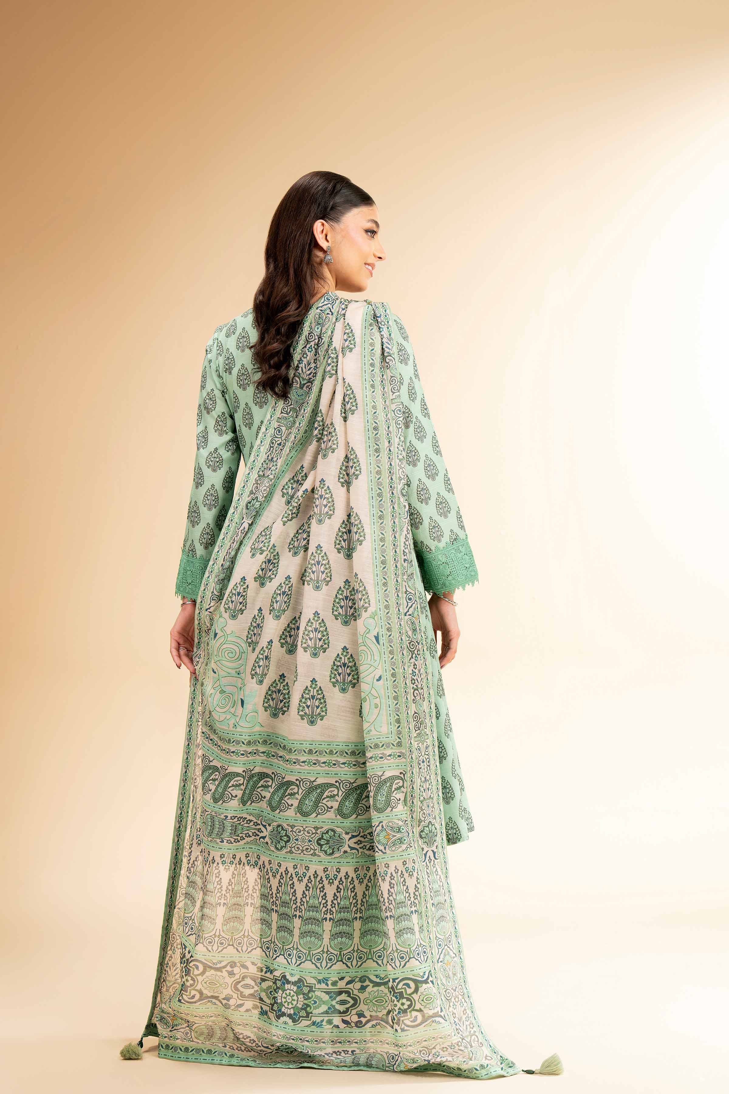 3 Piece - Digital Printed Suit - 42501672 for Women - Unstitched Collection | Nishat | Shop Online