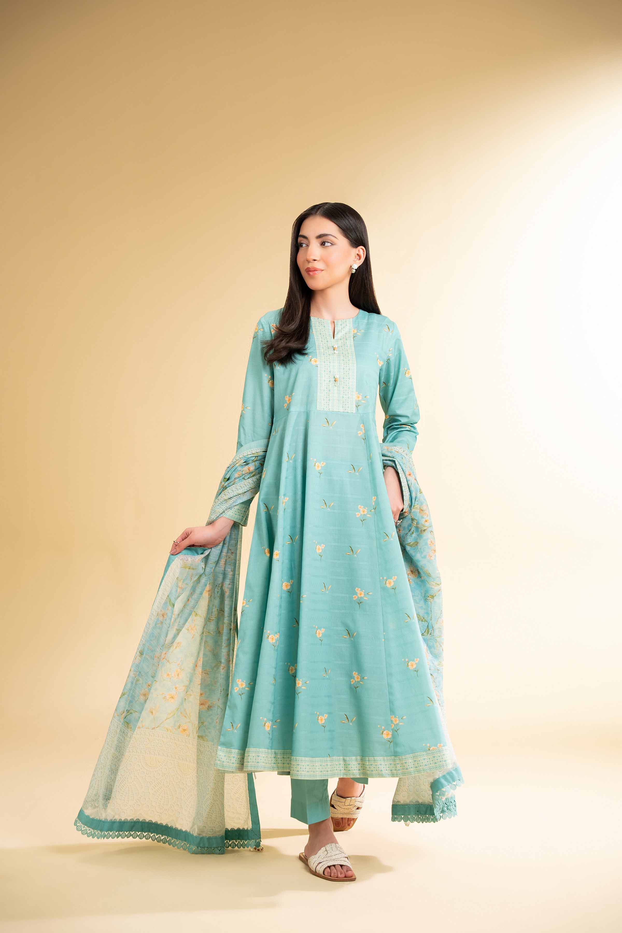 3 Piece - Digital Printed Suit - 42501673 for Women - Unstitched Collection | Nishat | Shop Online