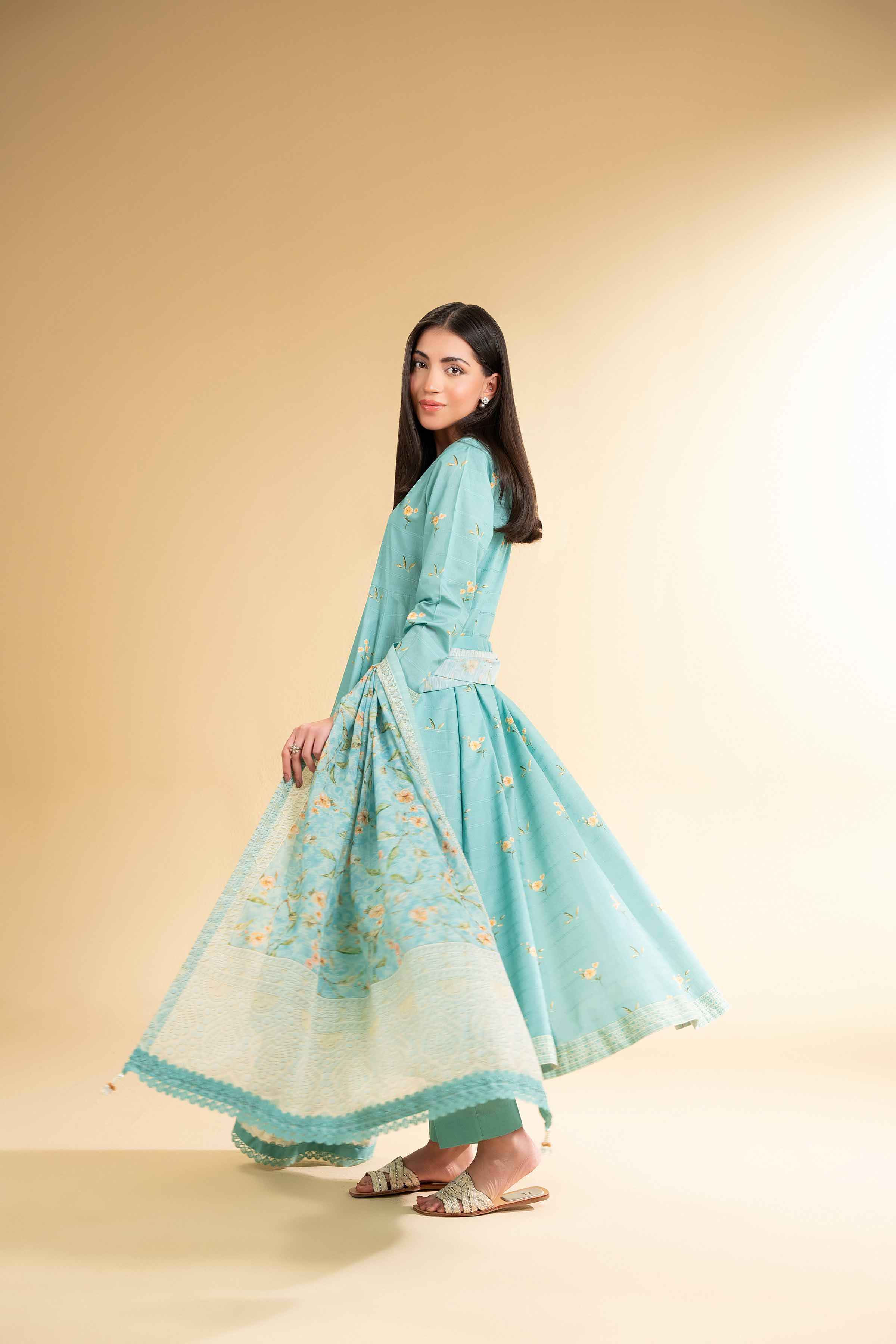 3 Piece - Digital Printed Suit - 42501673 for Women - Unstitched Collection | Nishat | Shop Online