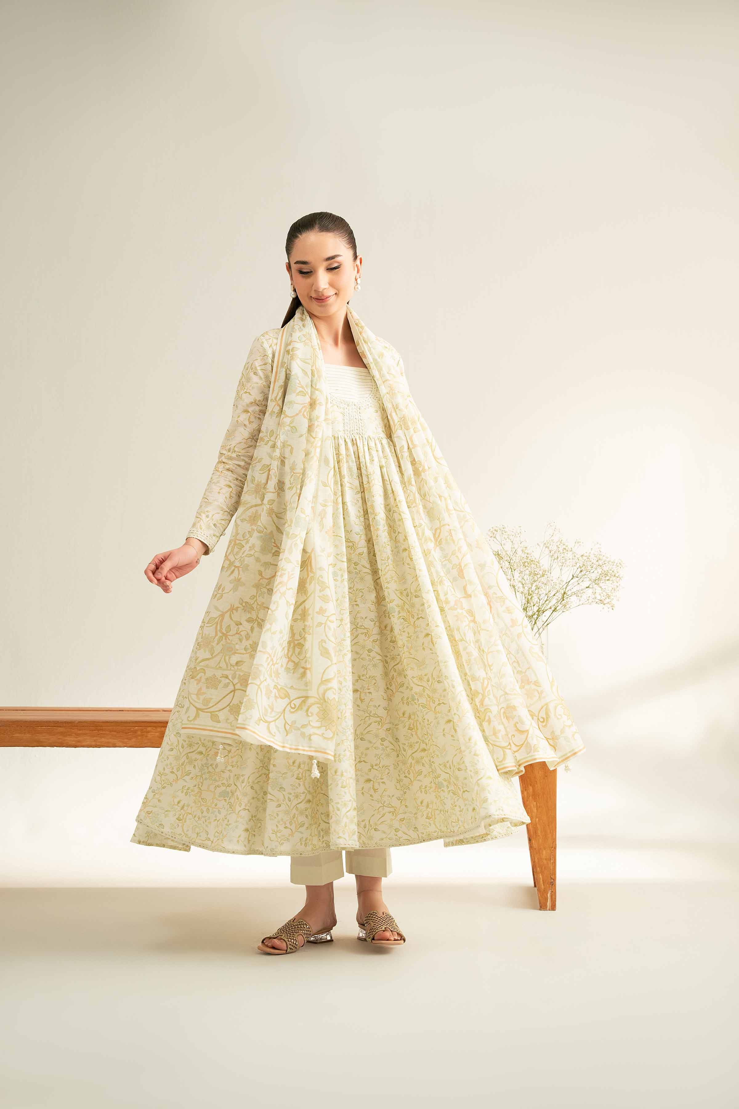 3 Piece - Digital Printed Suit - 42501674 for Women - Unstitched Collection | Nishat | Shop Online