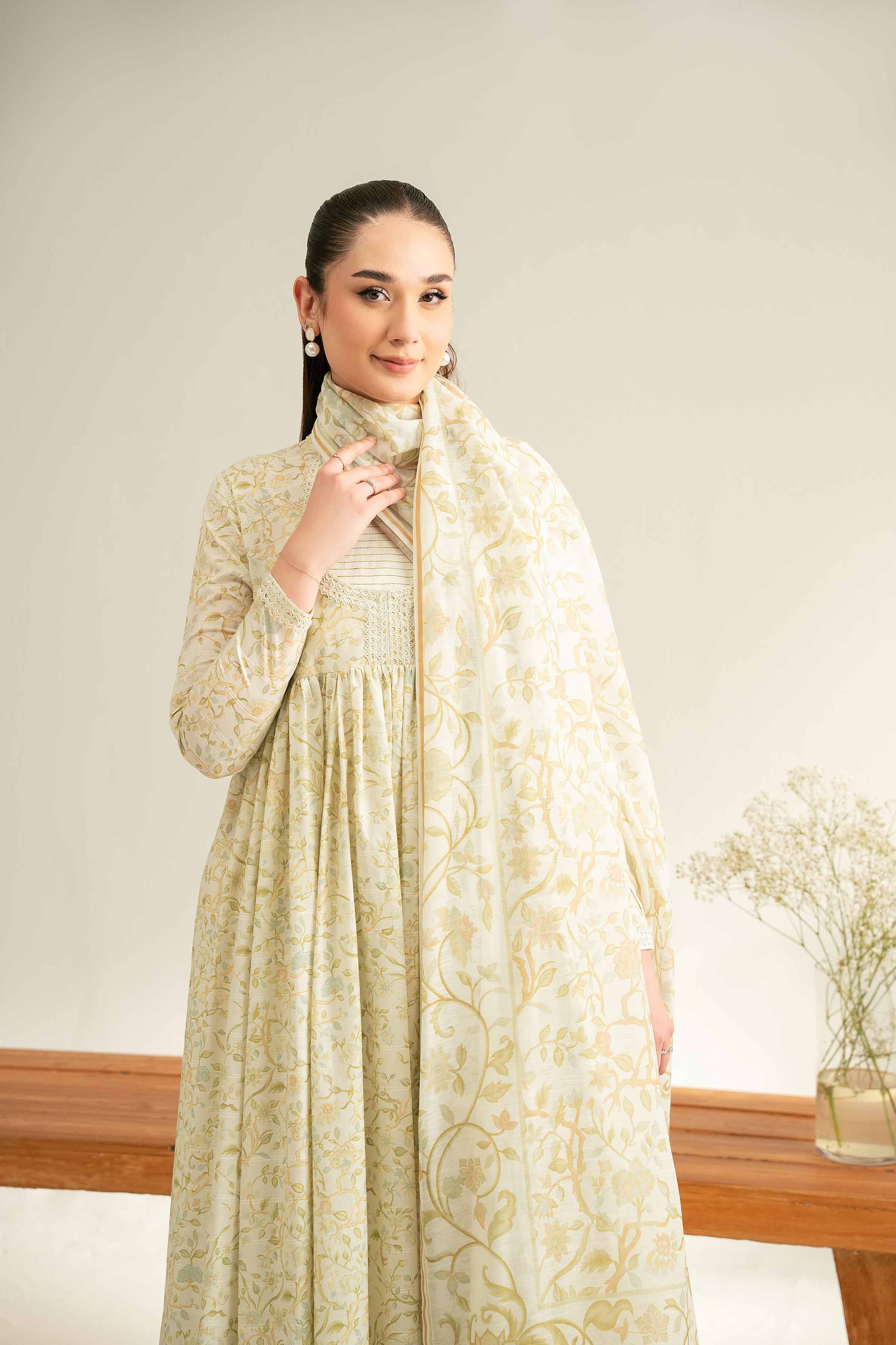 3 Piece - Digital Printed Suit - 42501674 for Women - Unstitched Collection | Nishat | Shop Online