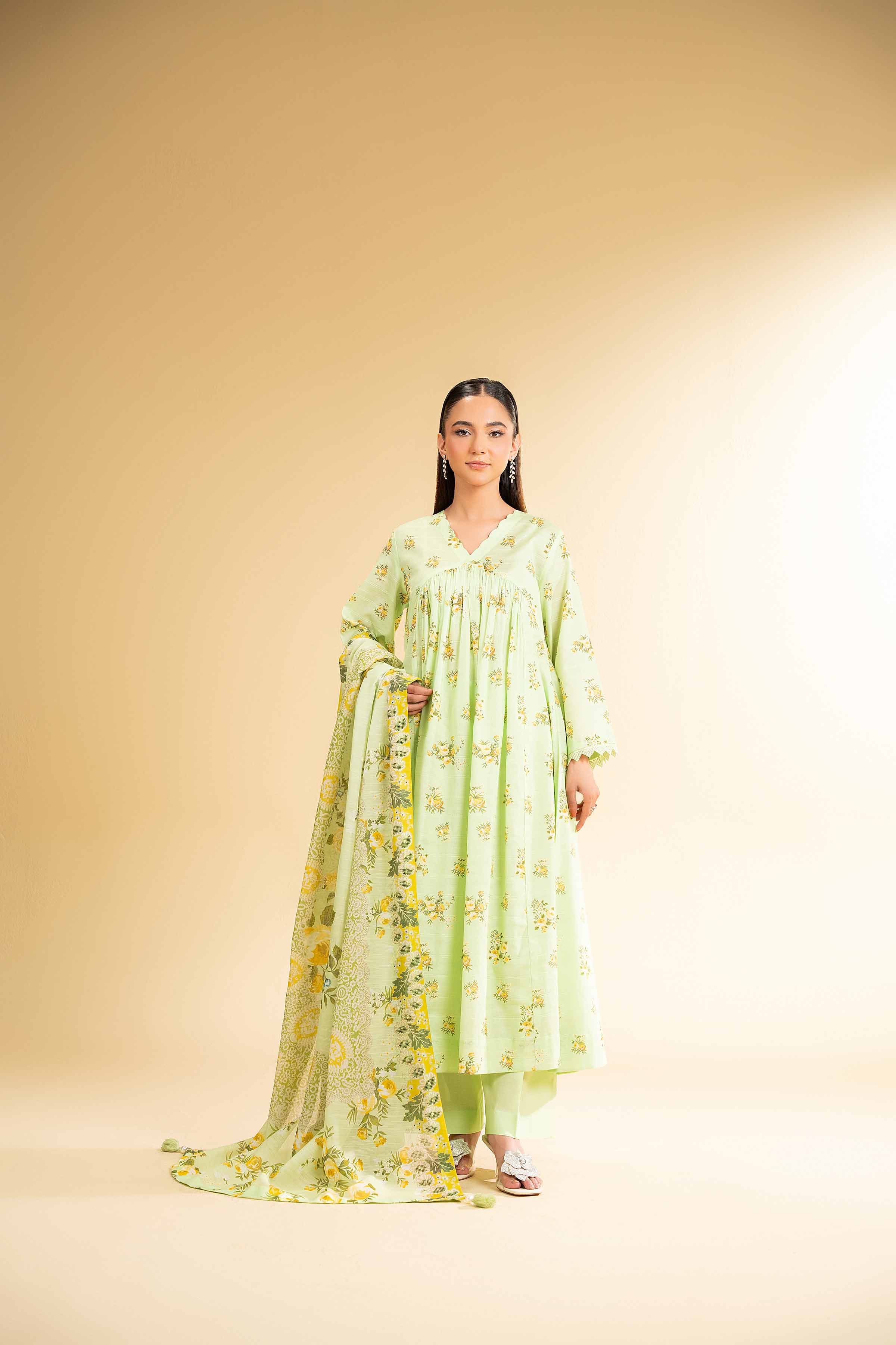3 Piece - Digital Printed Suit - 42501675 for Women - Unstitched Collection | Nishat | Shop Online