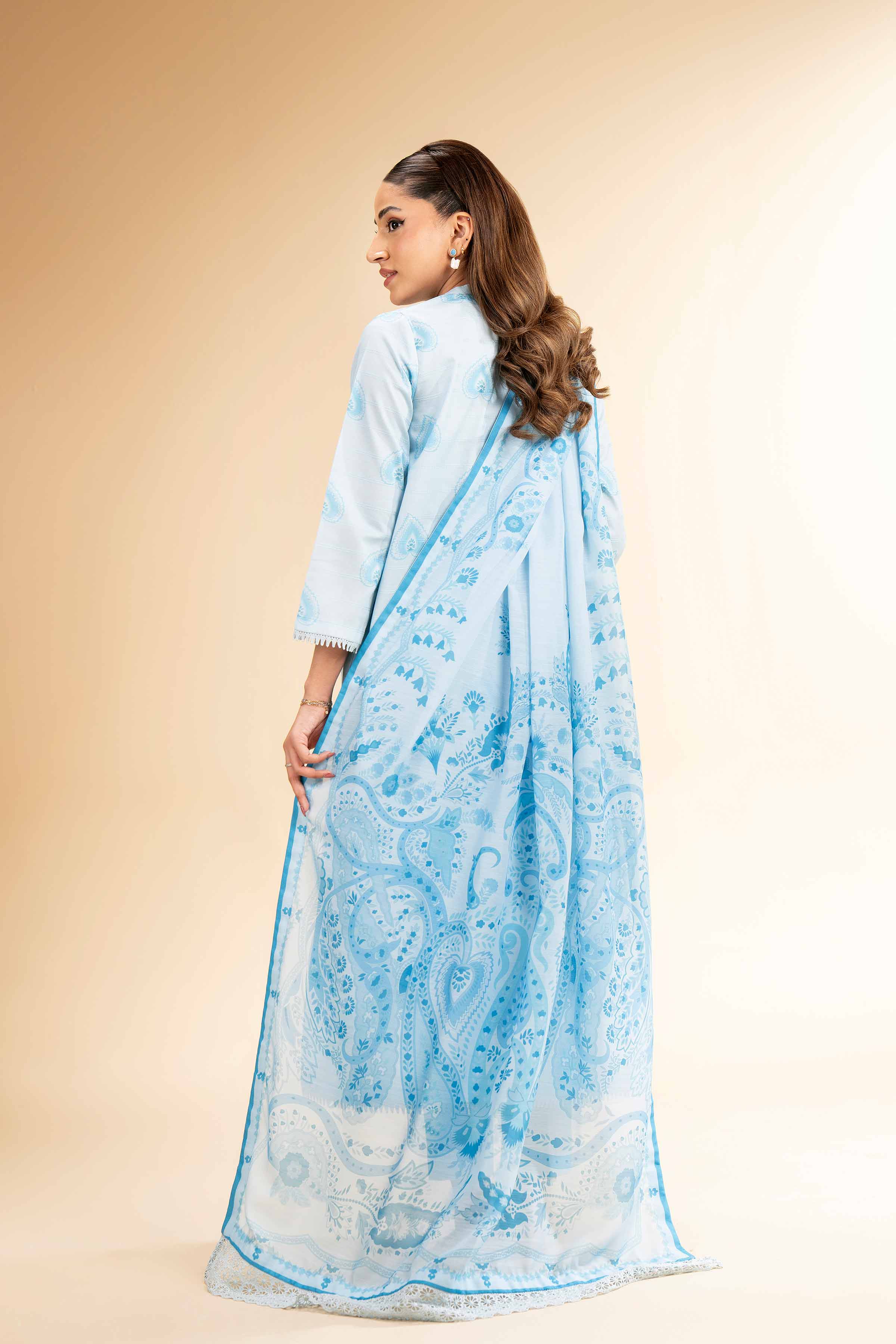 3 Piece - Digital Printed Suit - 42501676 for Women - Unstitched Collection | Nishat | Shop Online