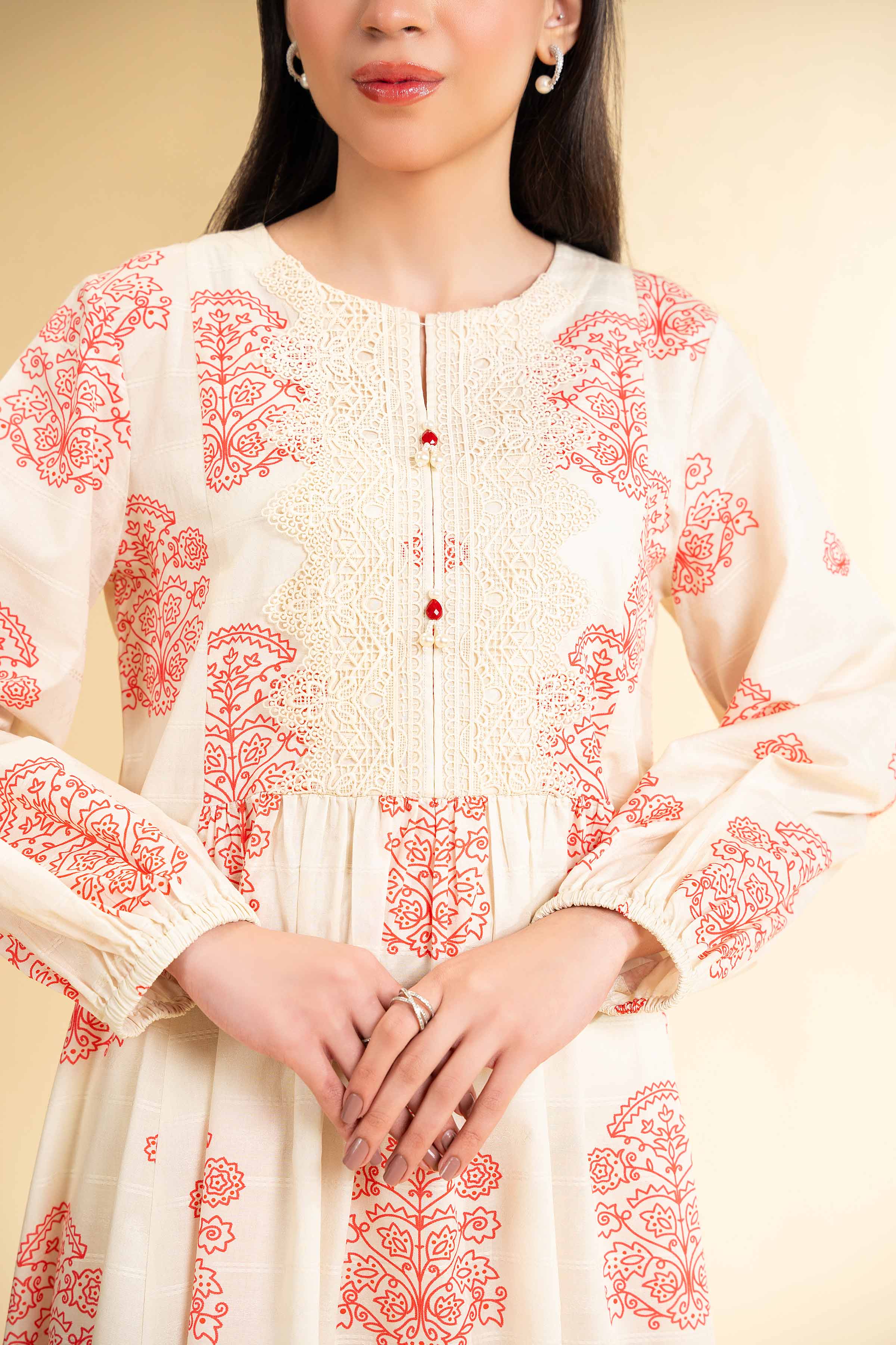 3 Piece - Digital Printed Suit - 42501677 for Women - Unstitched Collection | Nishat | Shop Online