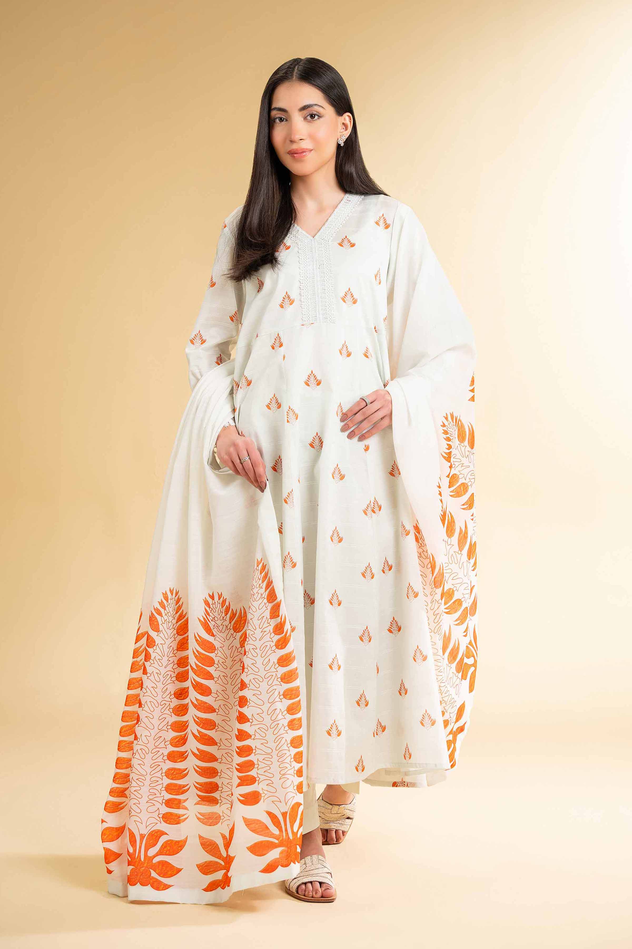 3 Piece - Digital Printed Suit - 42501679 for Women - Unstitched Collection | Nishat | Shop Online