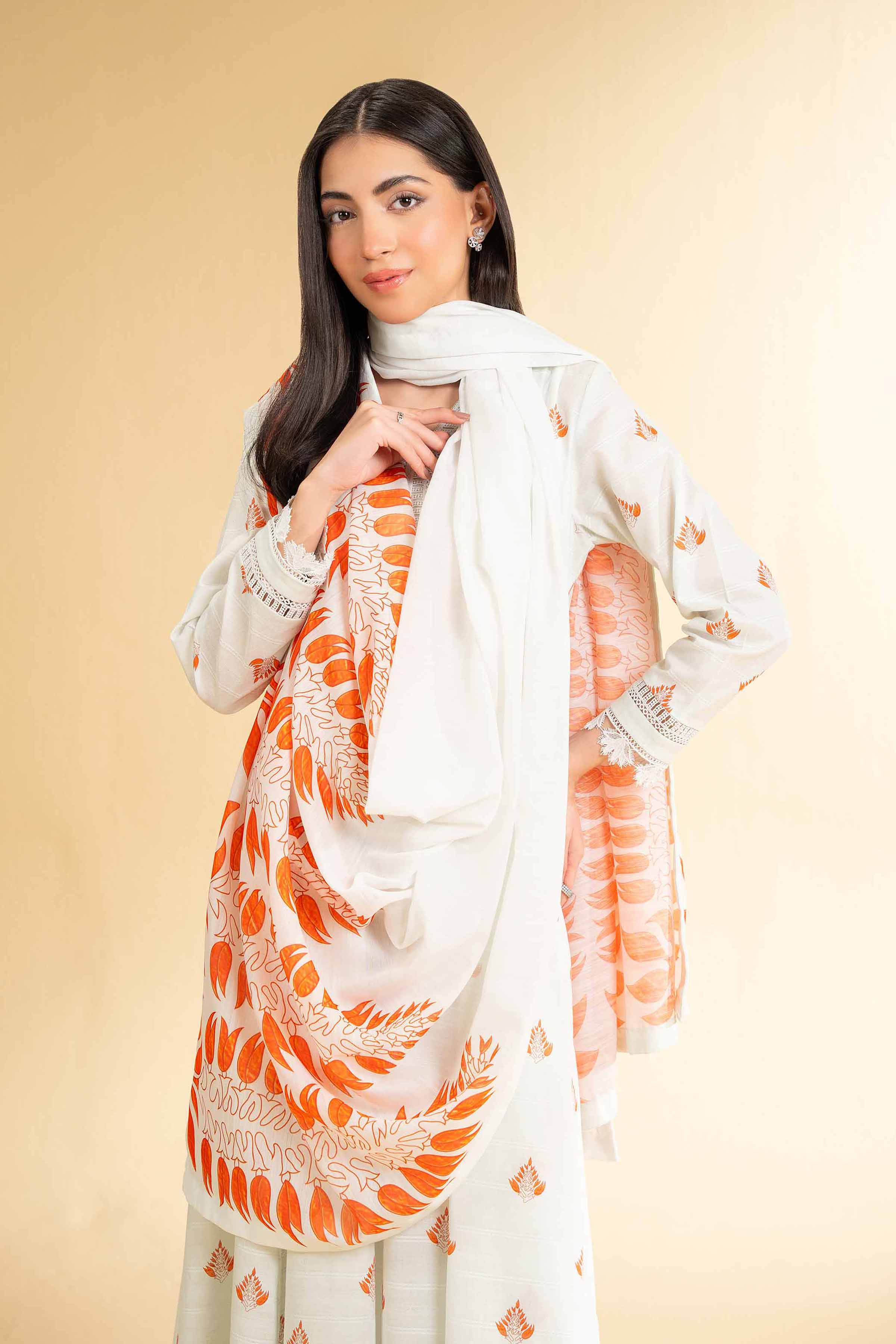 3 Piece - Digital Printed Suit - 42501679 for Women - Unstitched Collection | Nishat | Shop Online