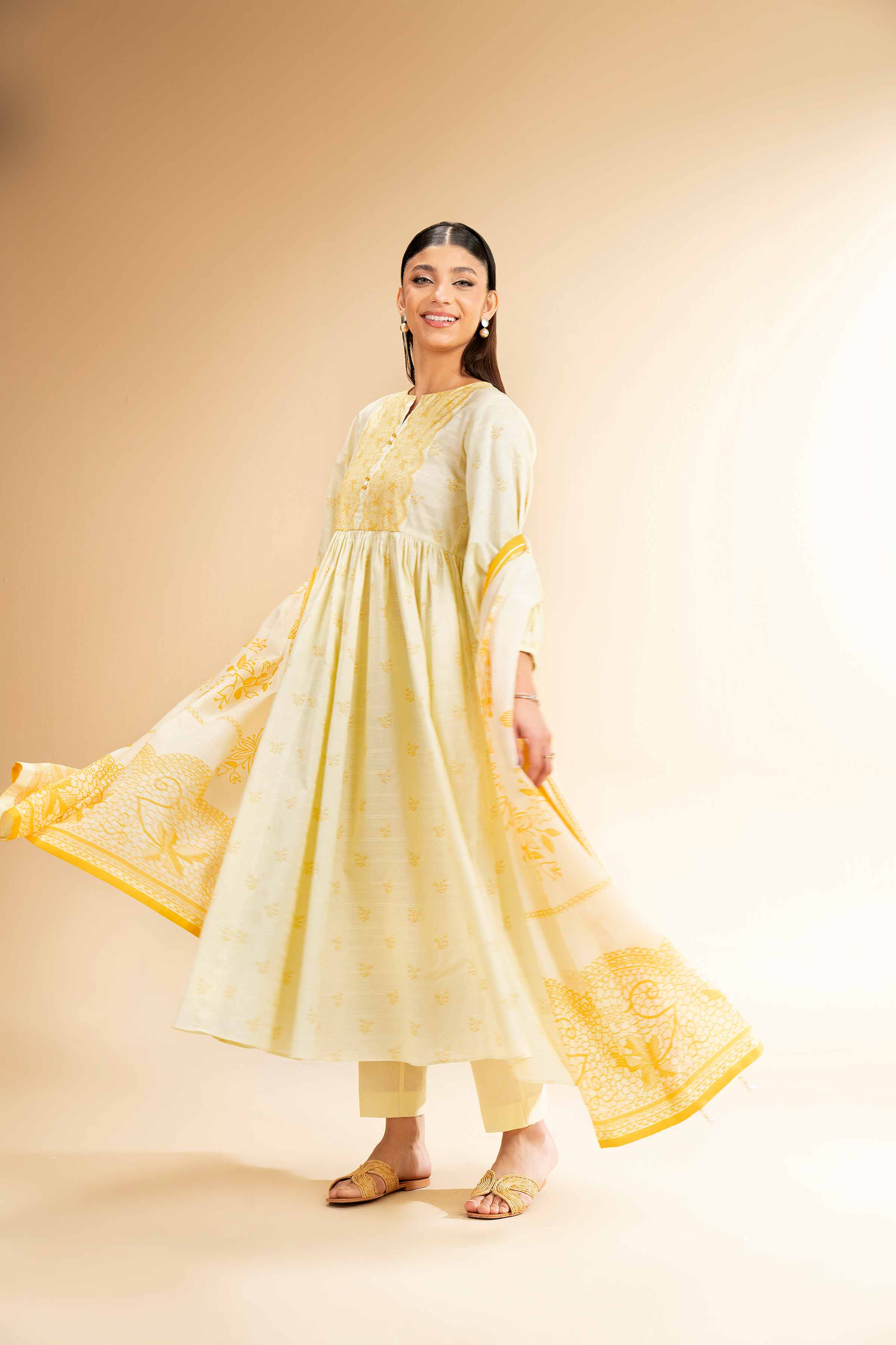 3 Piece - Digital Printed Suit - 42501680 for Women - Unstitched Collection | Nishat | Shop Online