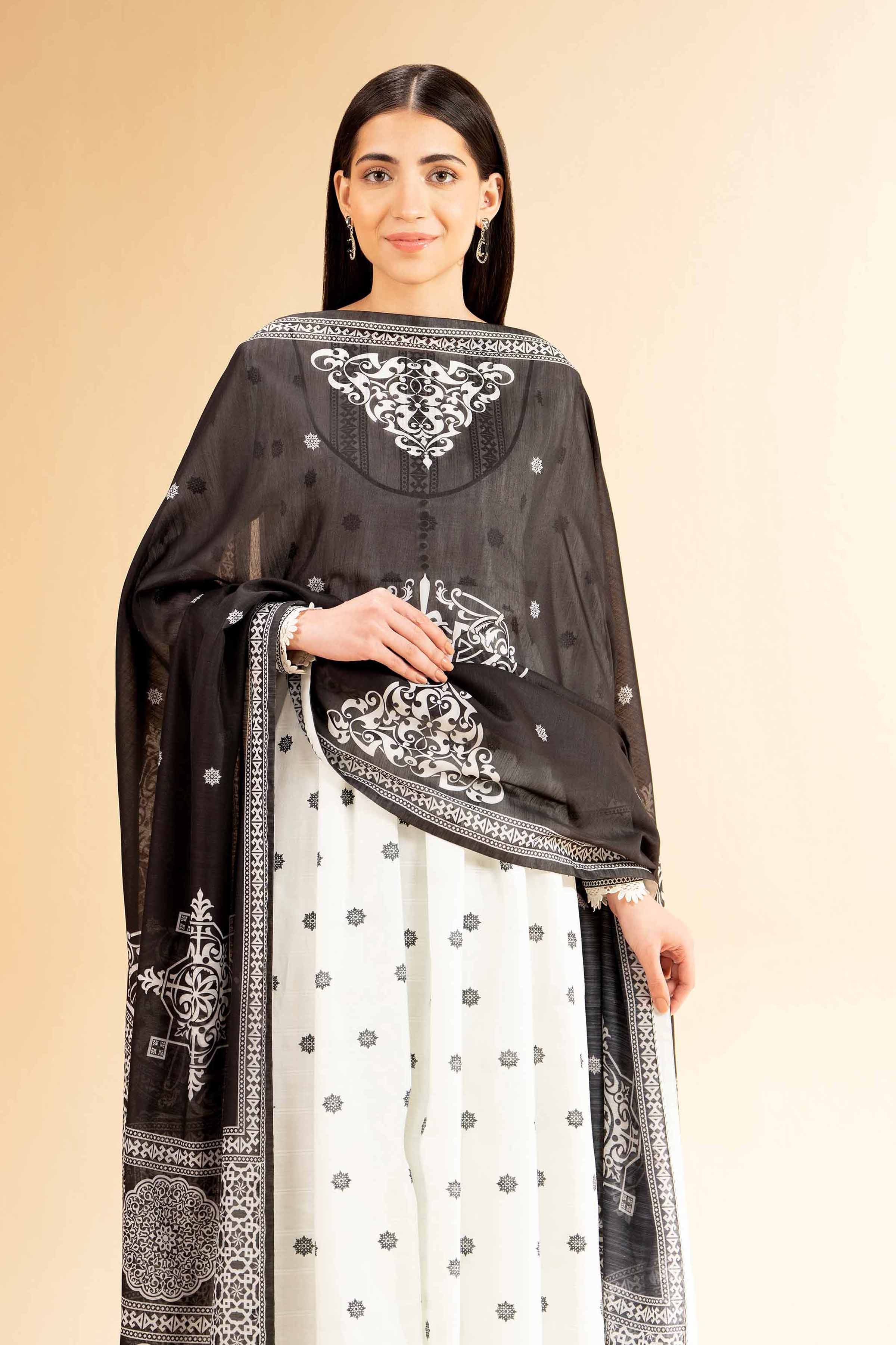 3 Piece - Digital Printed Suit - 42501682 for Women - Unstitched Collection | Nishat | Shop Online