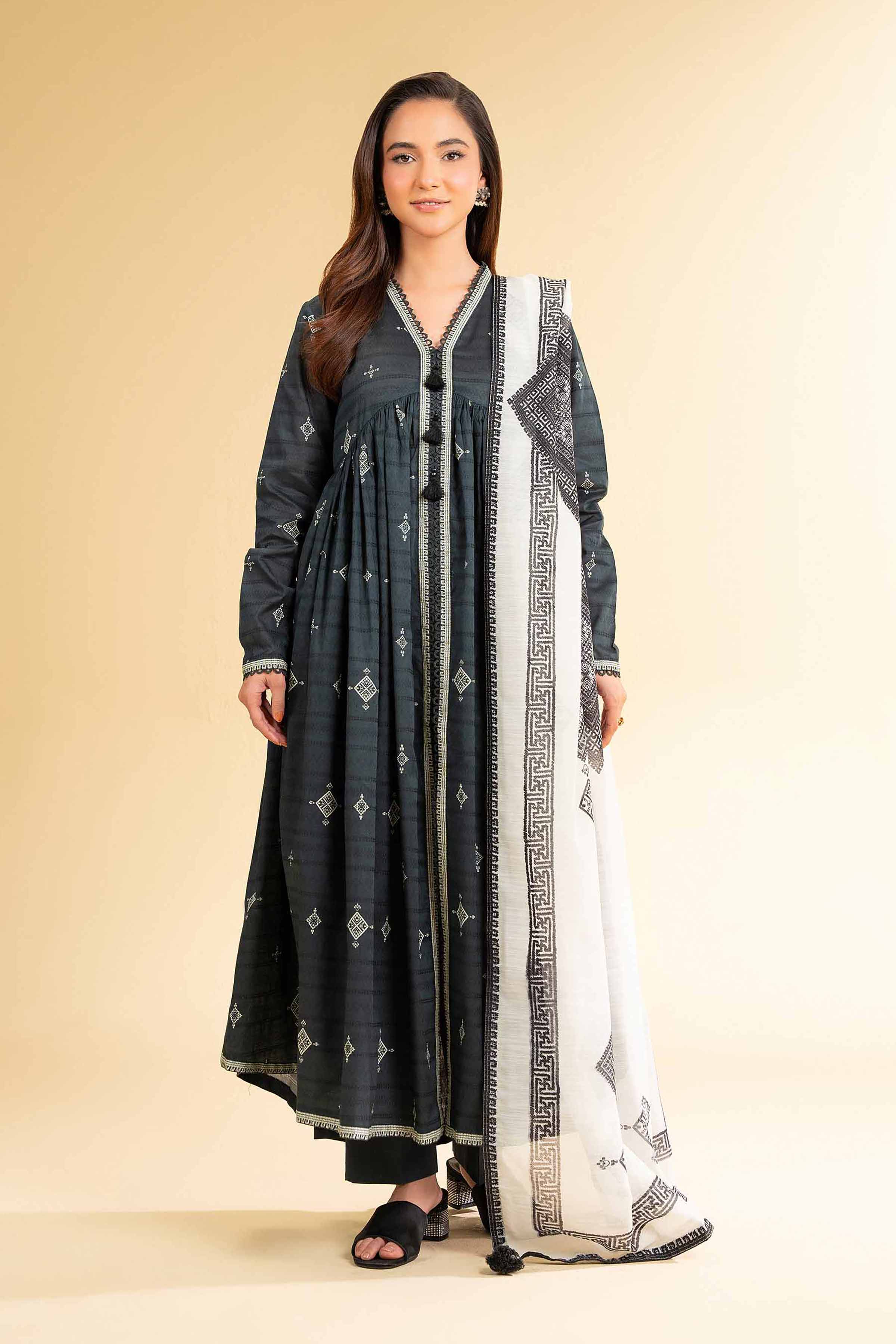 3 Piece - Digital Printed Suit - 42501683 for Women - Unstitched Collection | Nishat | Shop Online
