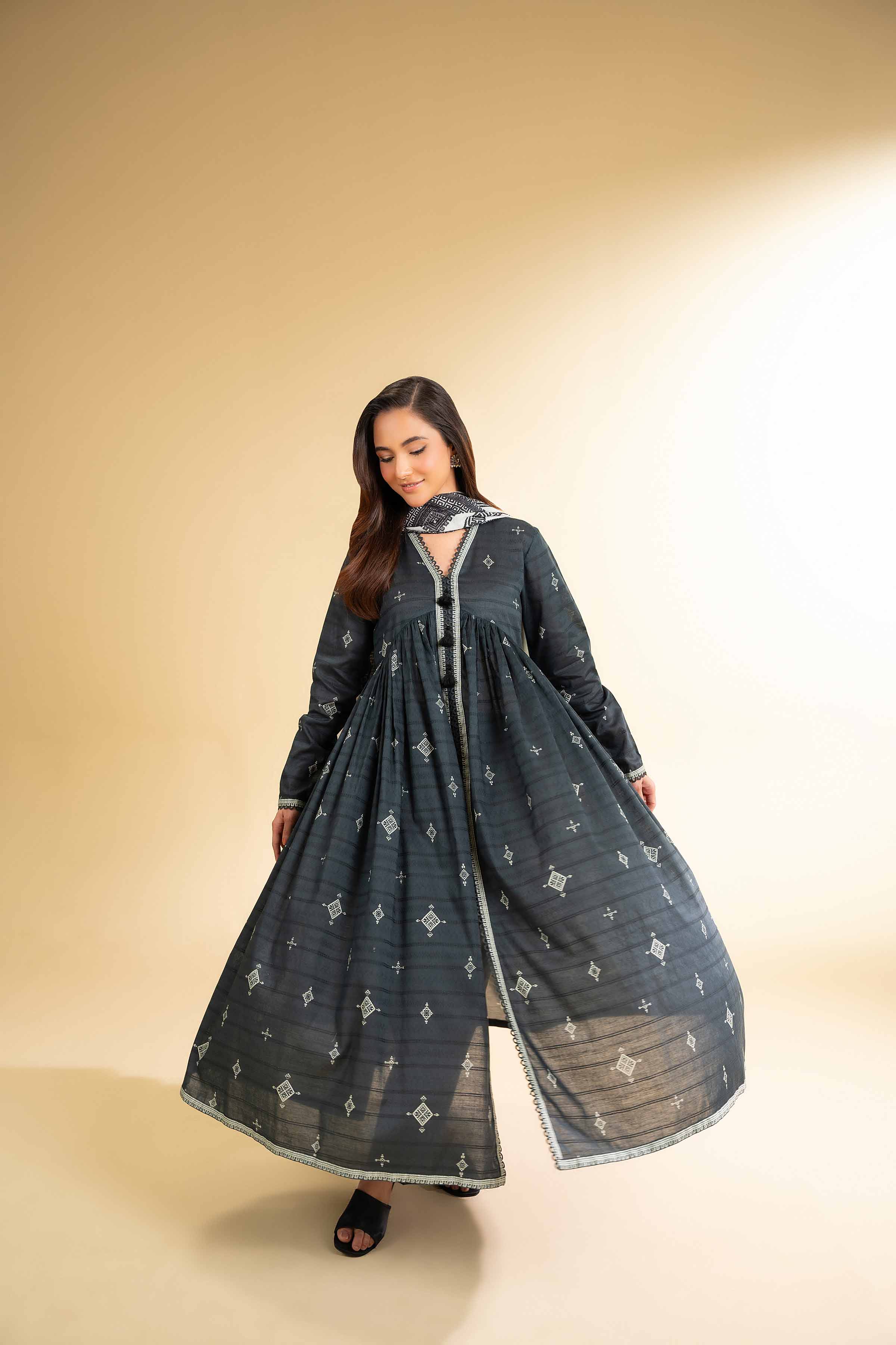 3 Piece - Digital Printed Suit - 42501683 for Women - Unstitched Collection | Nishat | Shop Online