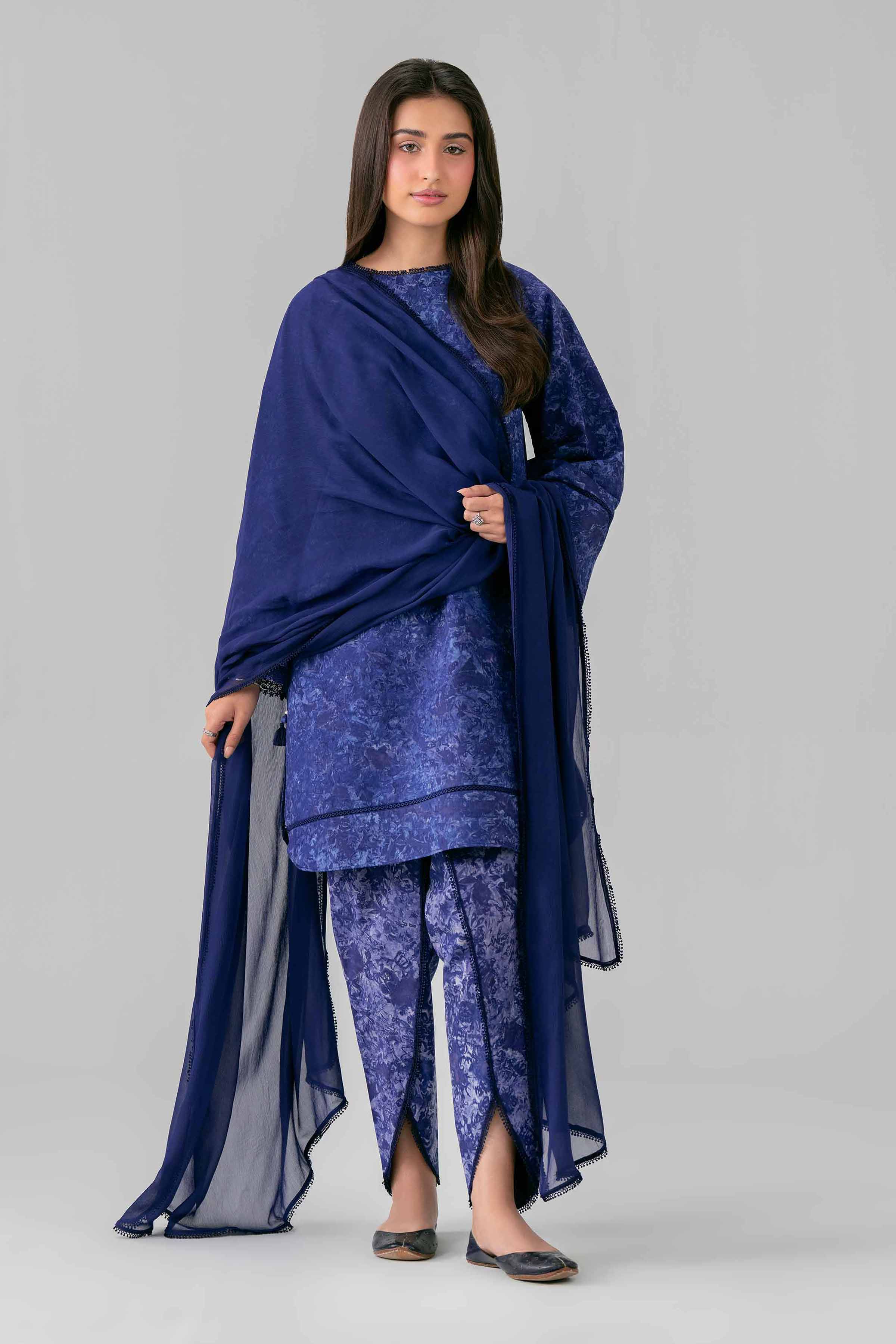 3 Piece - Dyed Suit - 42501685-1 for Women - Unstitched Collection | Nishat | Shop Online