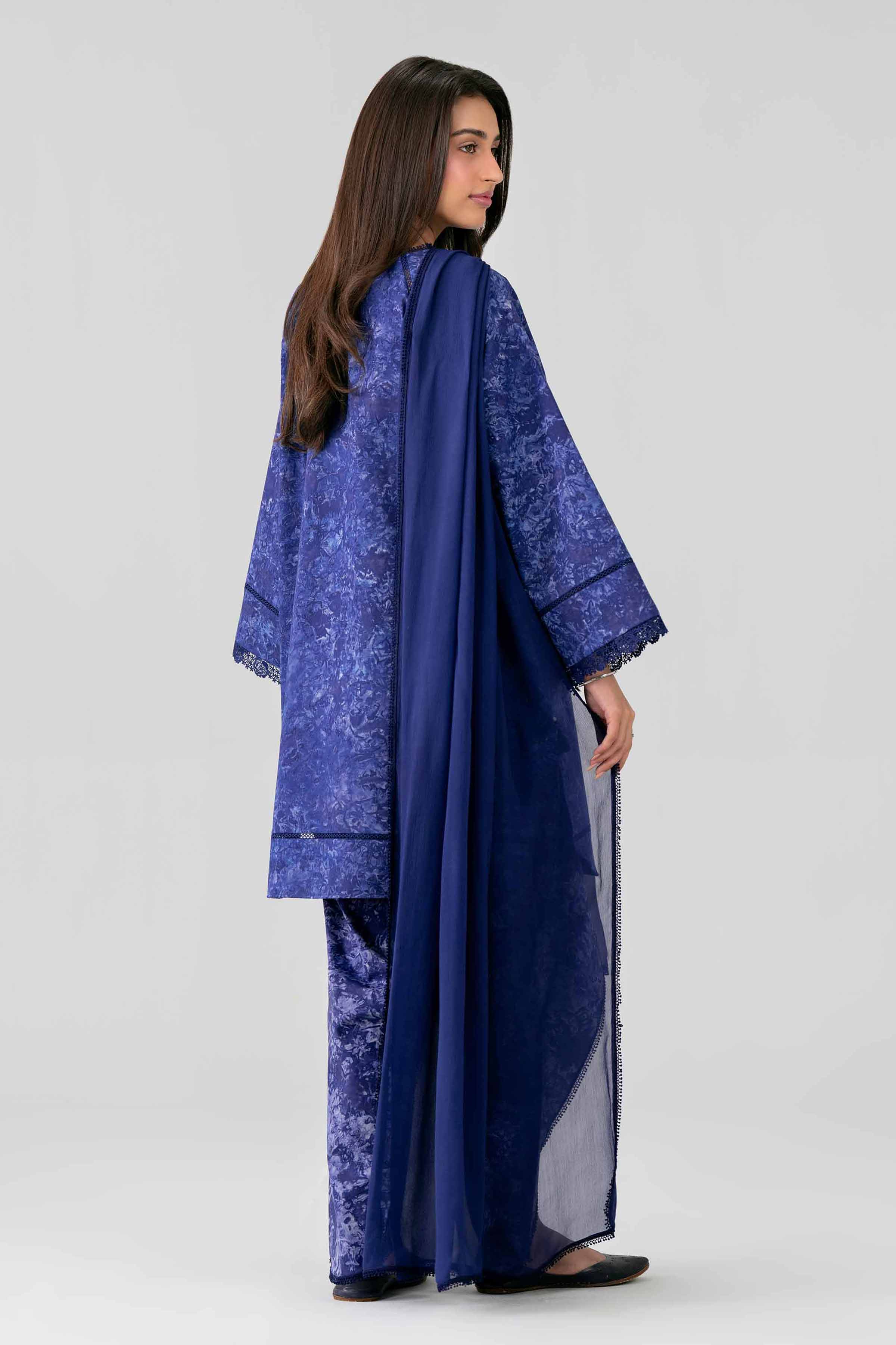 3 Piece - Dyed Suit - 42501685-1 for Women - Unstitched Collection | Nishat | Shop Online