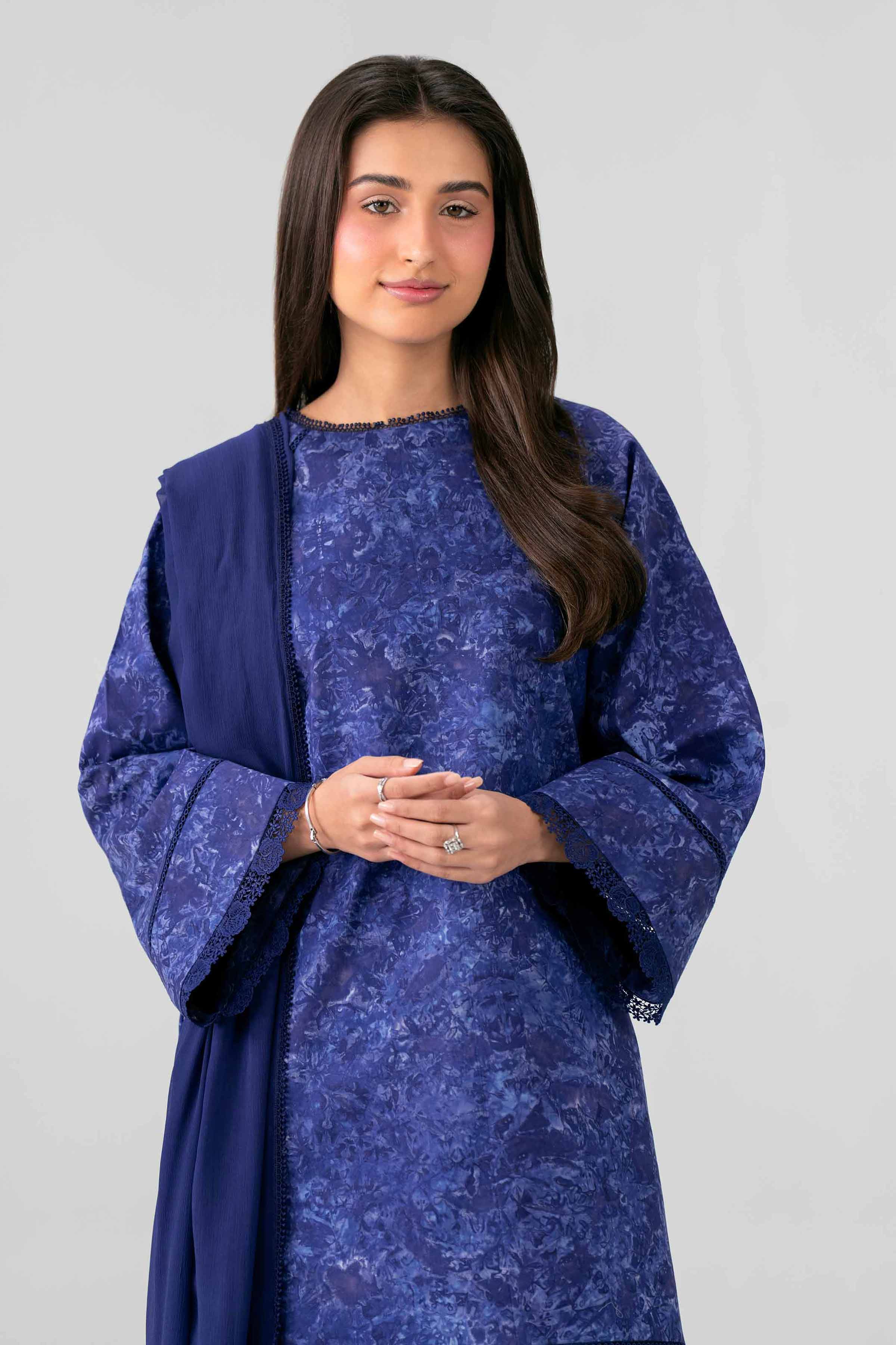 3 Piece - Dyed Suit - 42501685-1 for Women - Unstitched Collection | Nishat | Shop Online