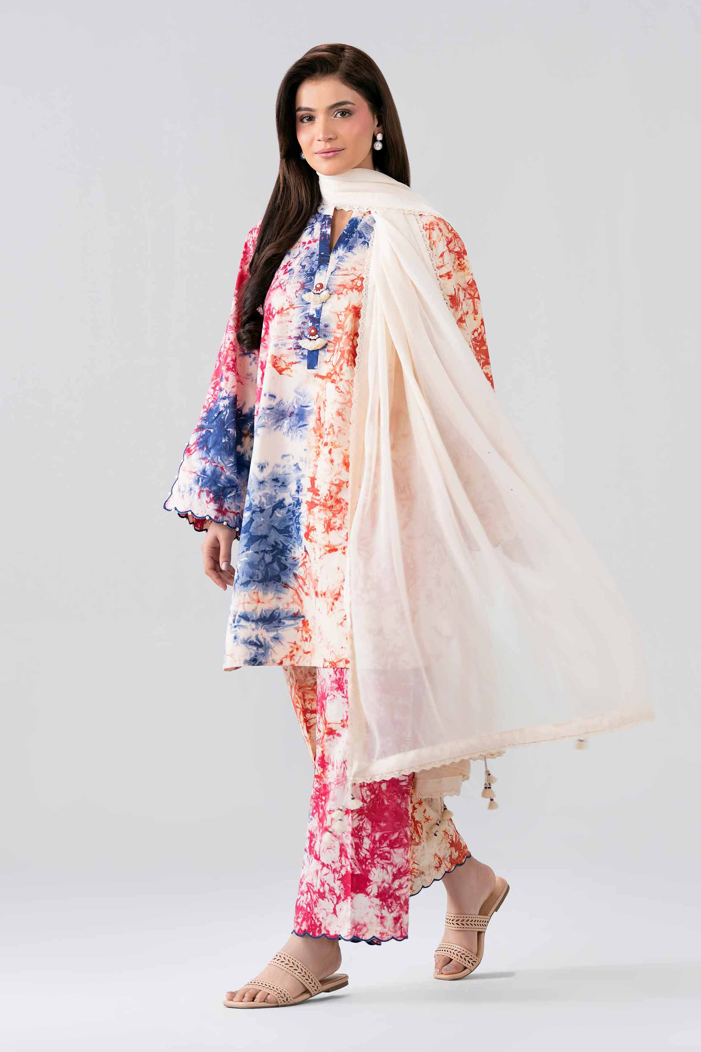 3 Piece - Dyed Suit - 42501686 for Women - Unstitched Collection | Nishat | Shop Online