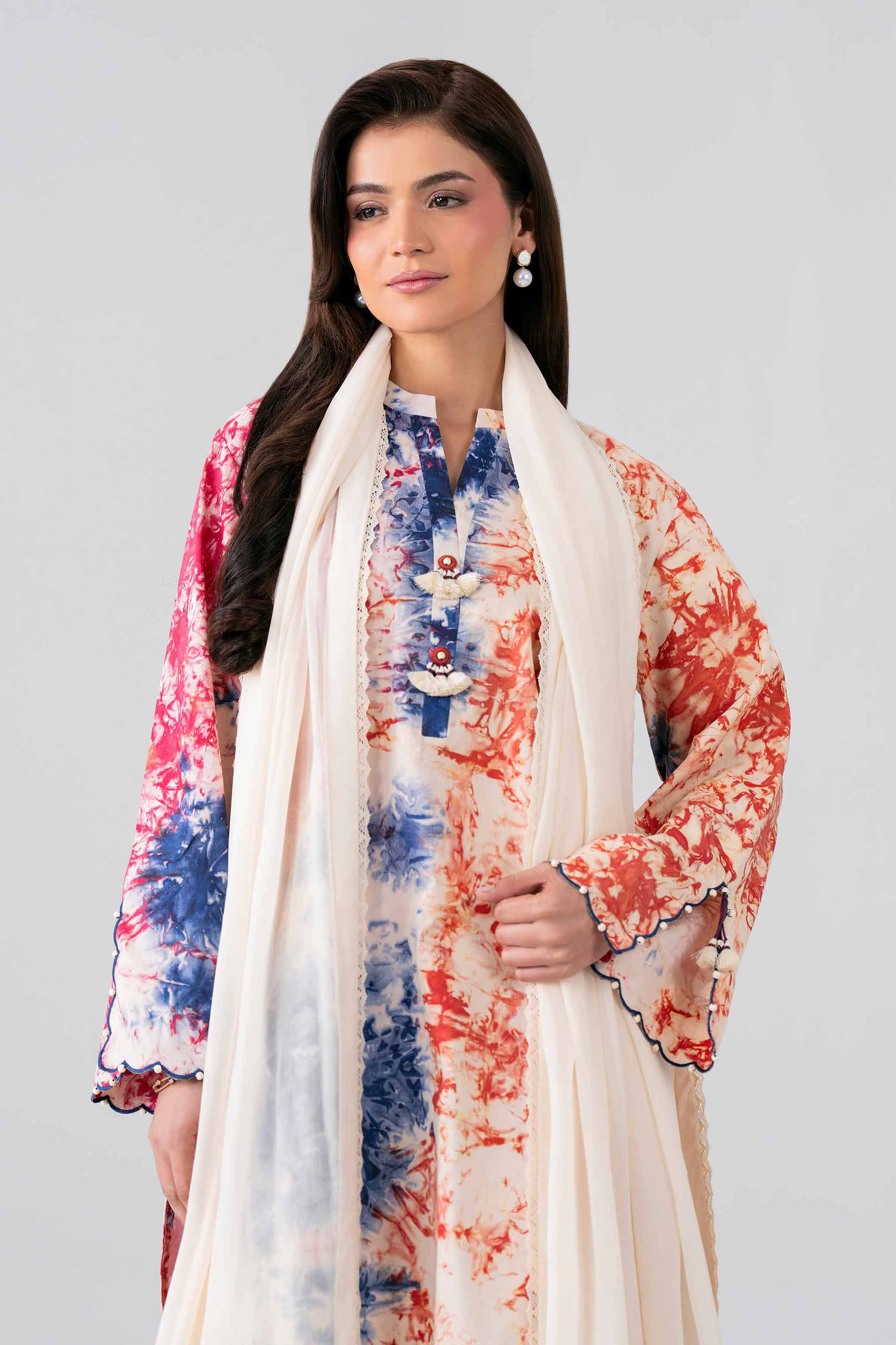 3 Piece - Dyed Suit - 42501686 for Women - Unstitched Collection | Nishat | Shop Online