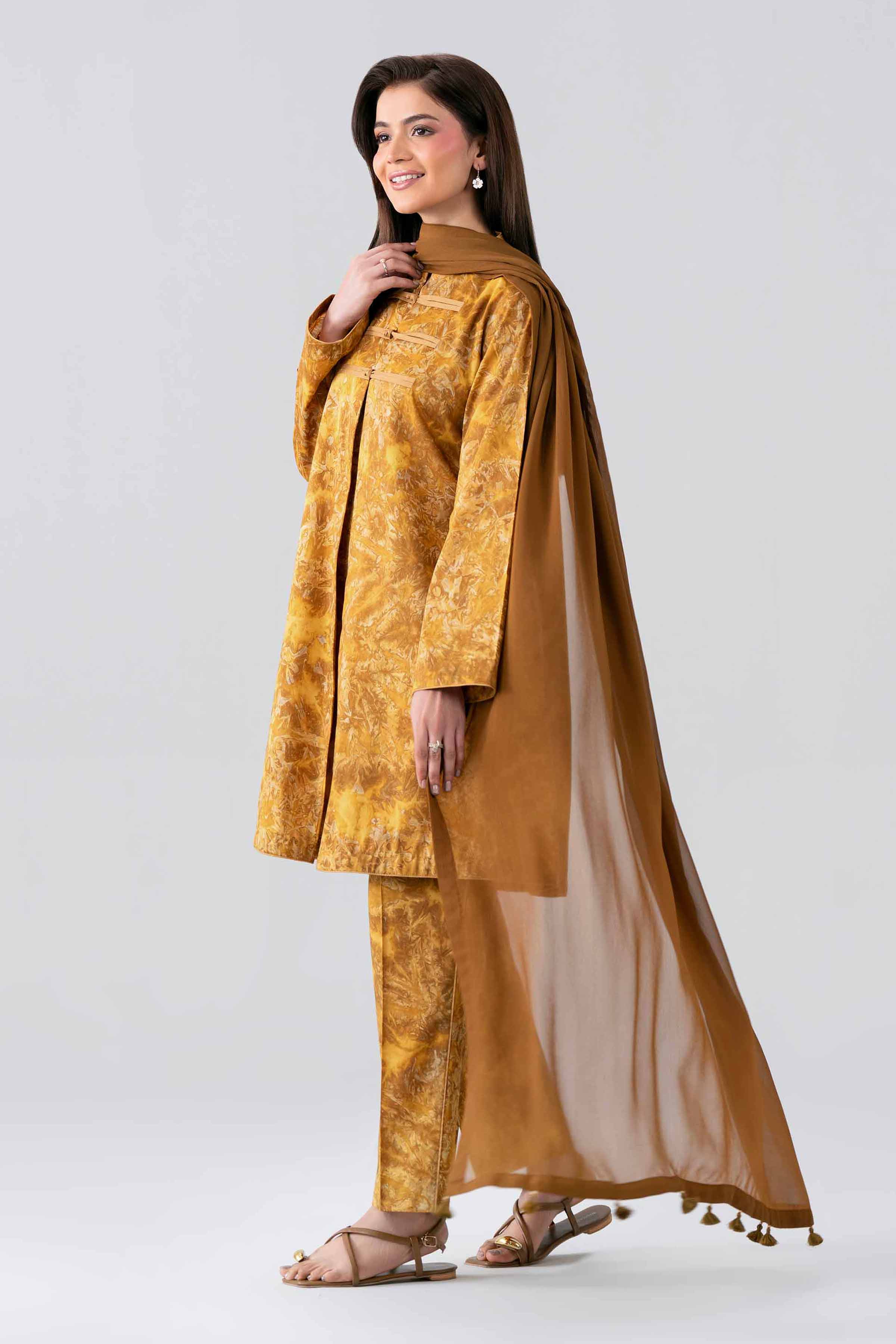 3 Piece - Dyed Suit - 42501688-1 for Women - Unstitched Collection | Nishat | Shop Online