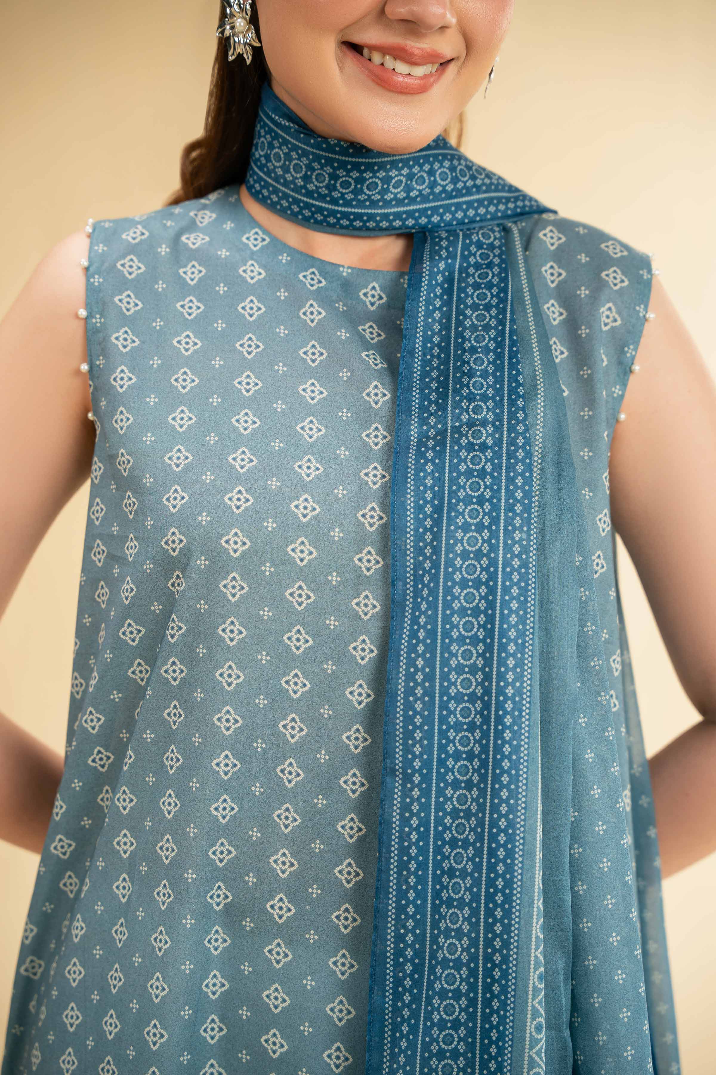 2 Piece - Printed Suit - 42501689 for Women - Unstitched Collection | Nishat | Shop Online