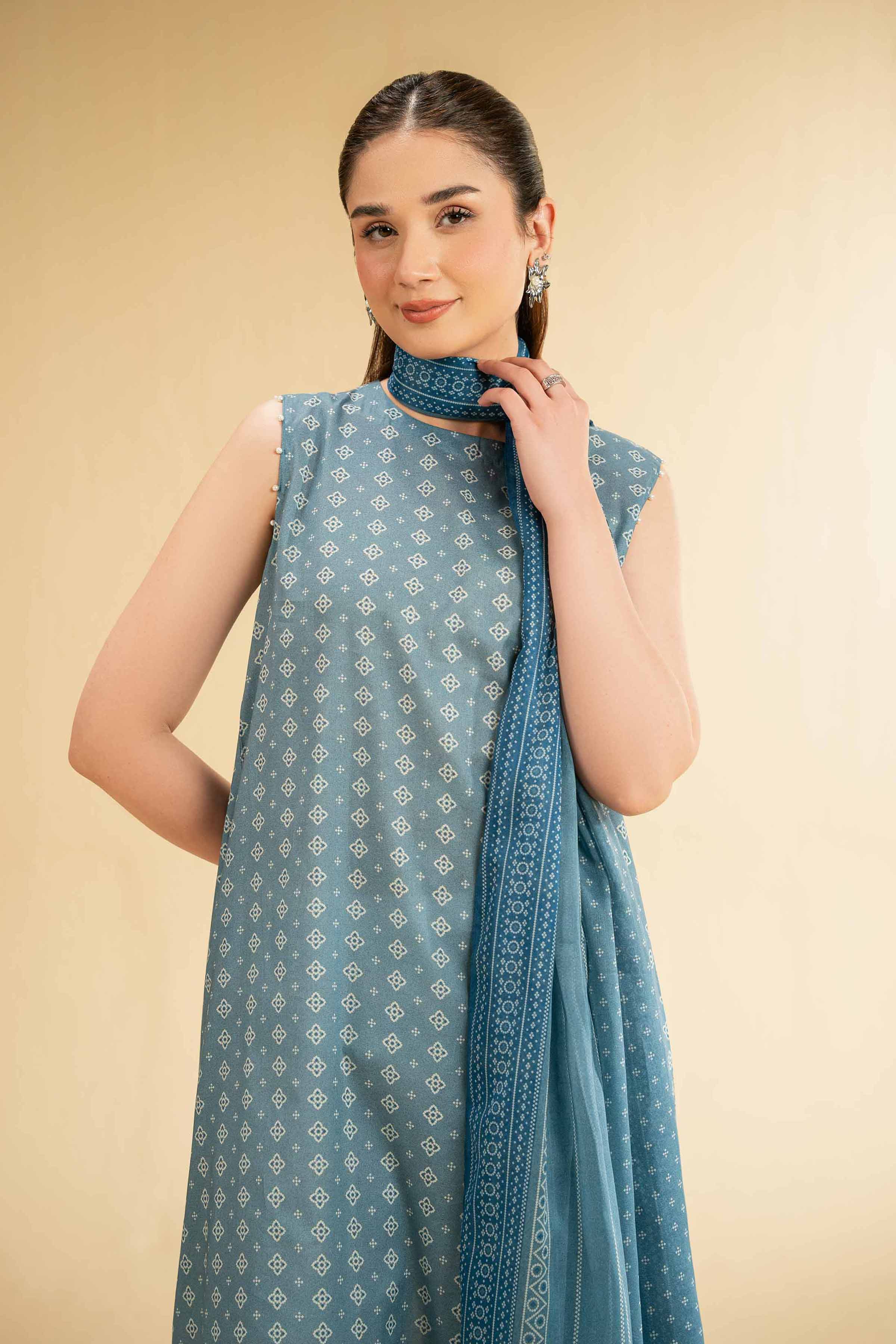 2 Piece - Printed Suit - 42501689 for Women - Unstitched Collection | Nishat | Shop Online