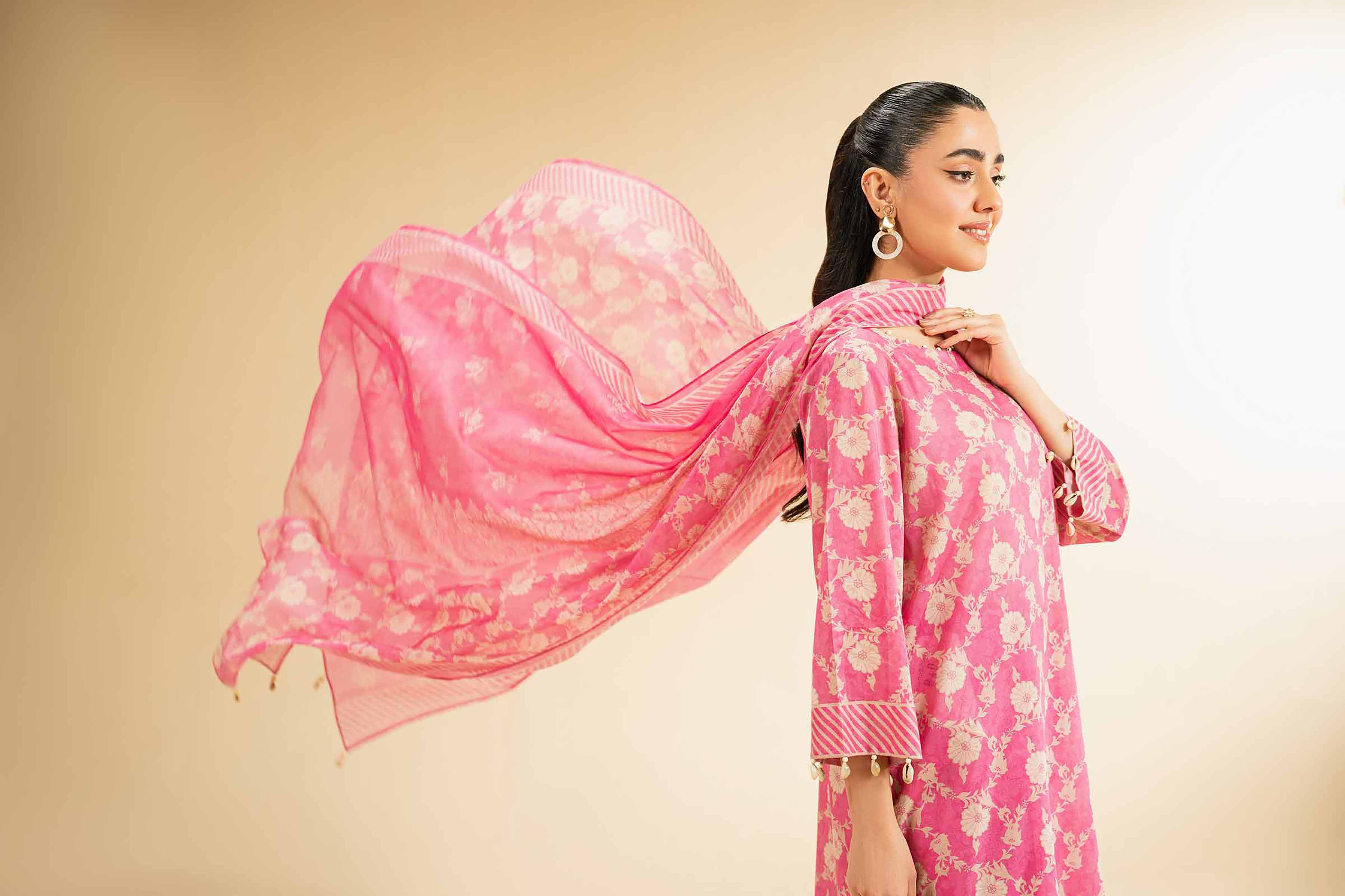 2 Piece - Printed Suit - 42501690 for Women - Unstitched Collection | Nishat | Shop Online