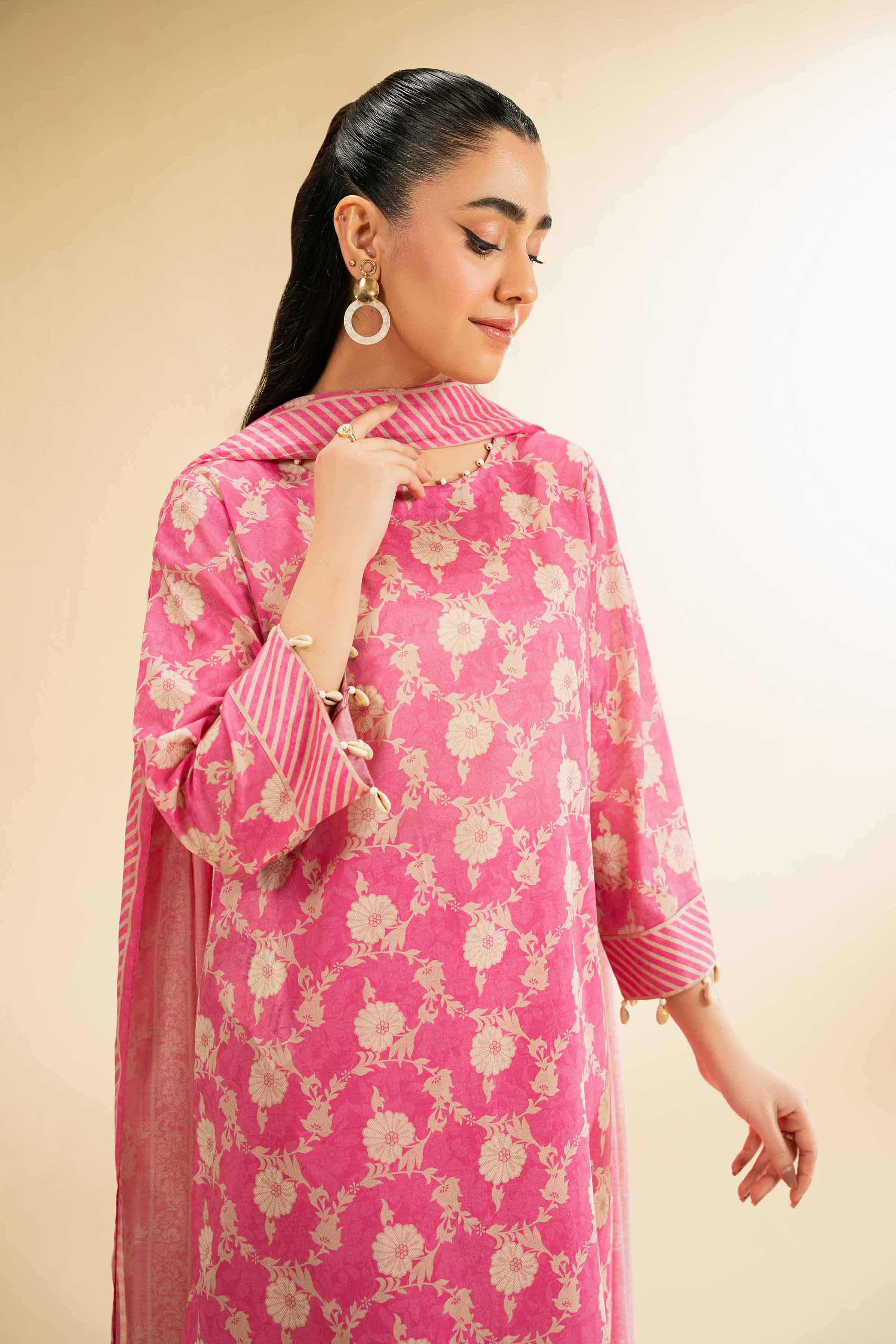 2 Piece - Printed Suit - 42501690 for Women - Unstitched Collection | Nishat | Shop Online